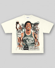 MAGIC JOHNSON-MICHIGAN TEE