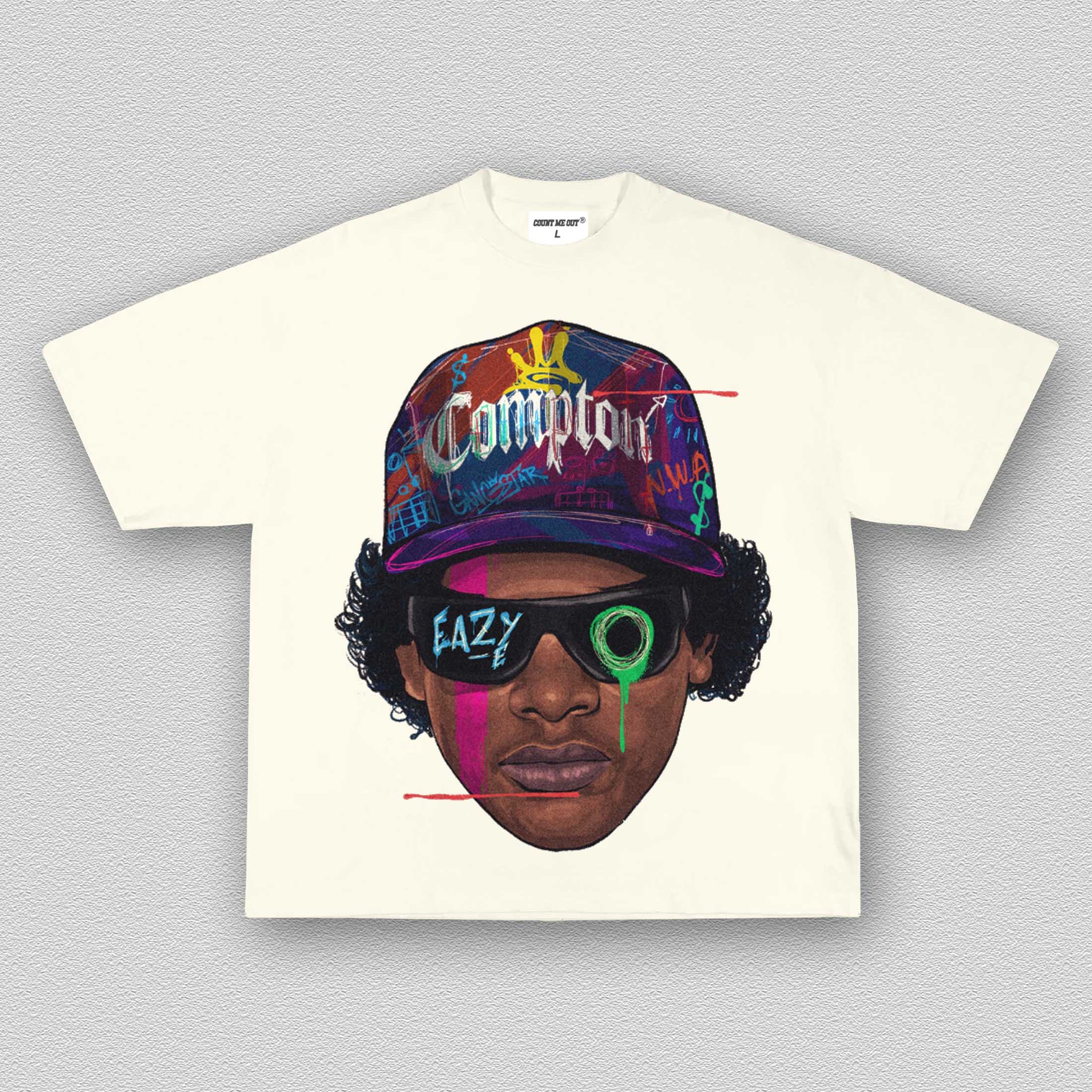 EAZY BIG FACE ART TEE