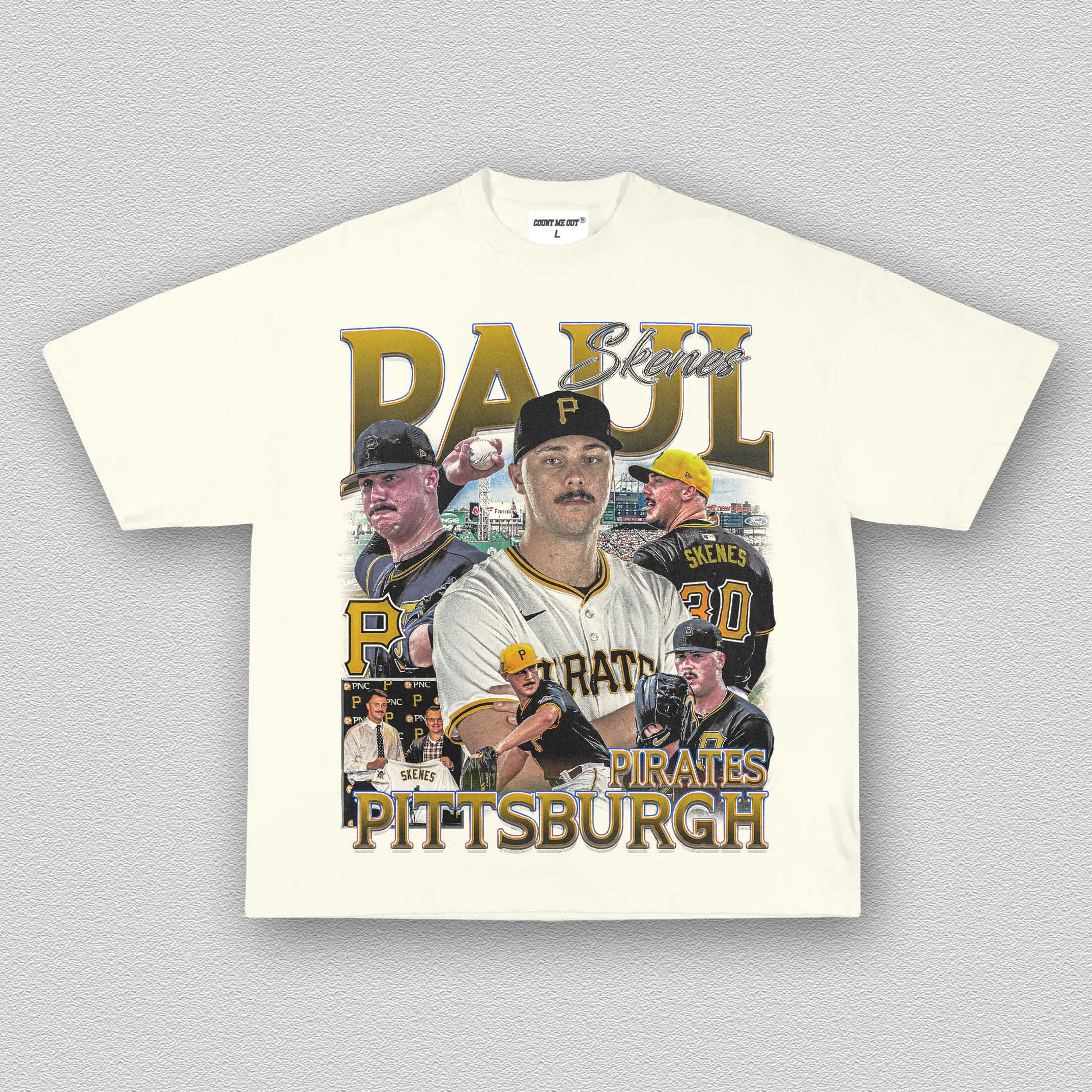 PAUL SKENES PIRATES TEE