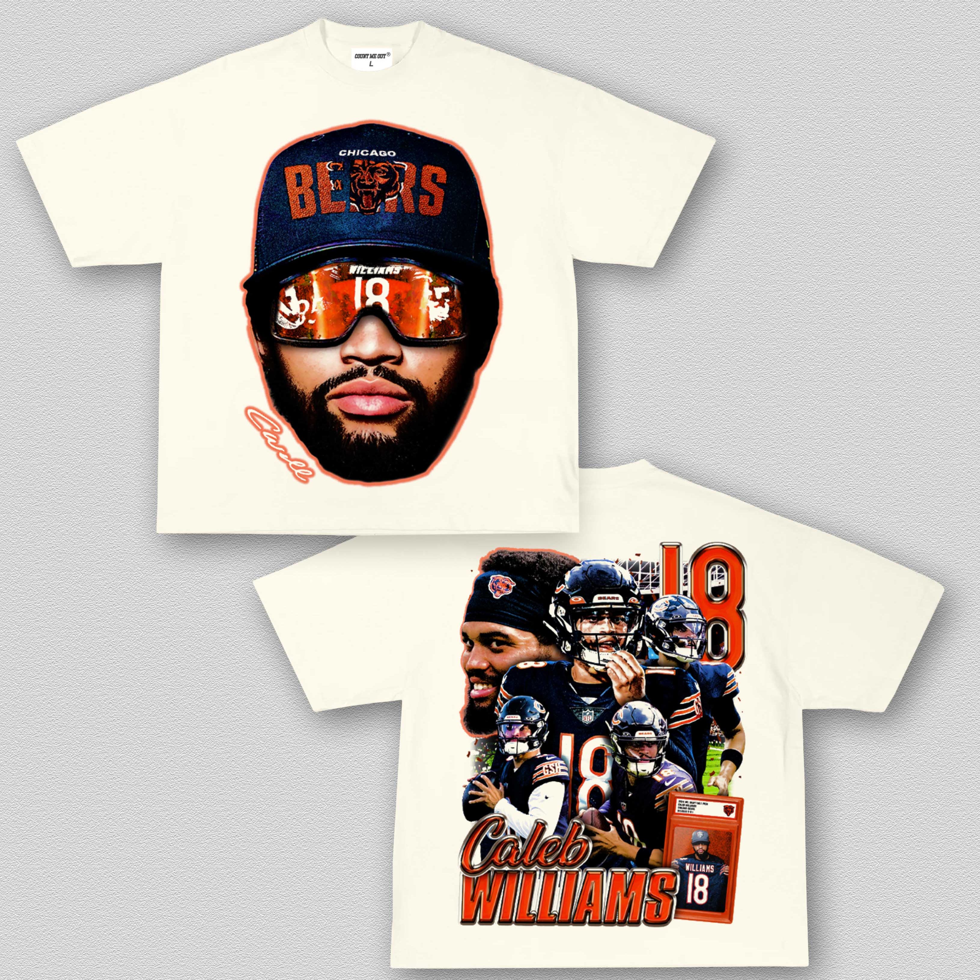 #1 DRAFT PICK CALEB WILLIAMS BIG FACE TEE