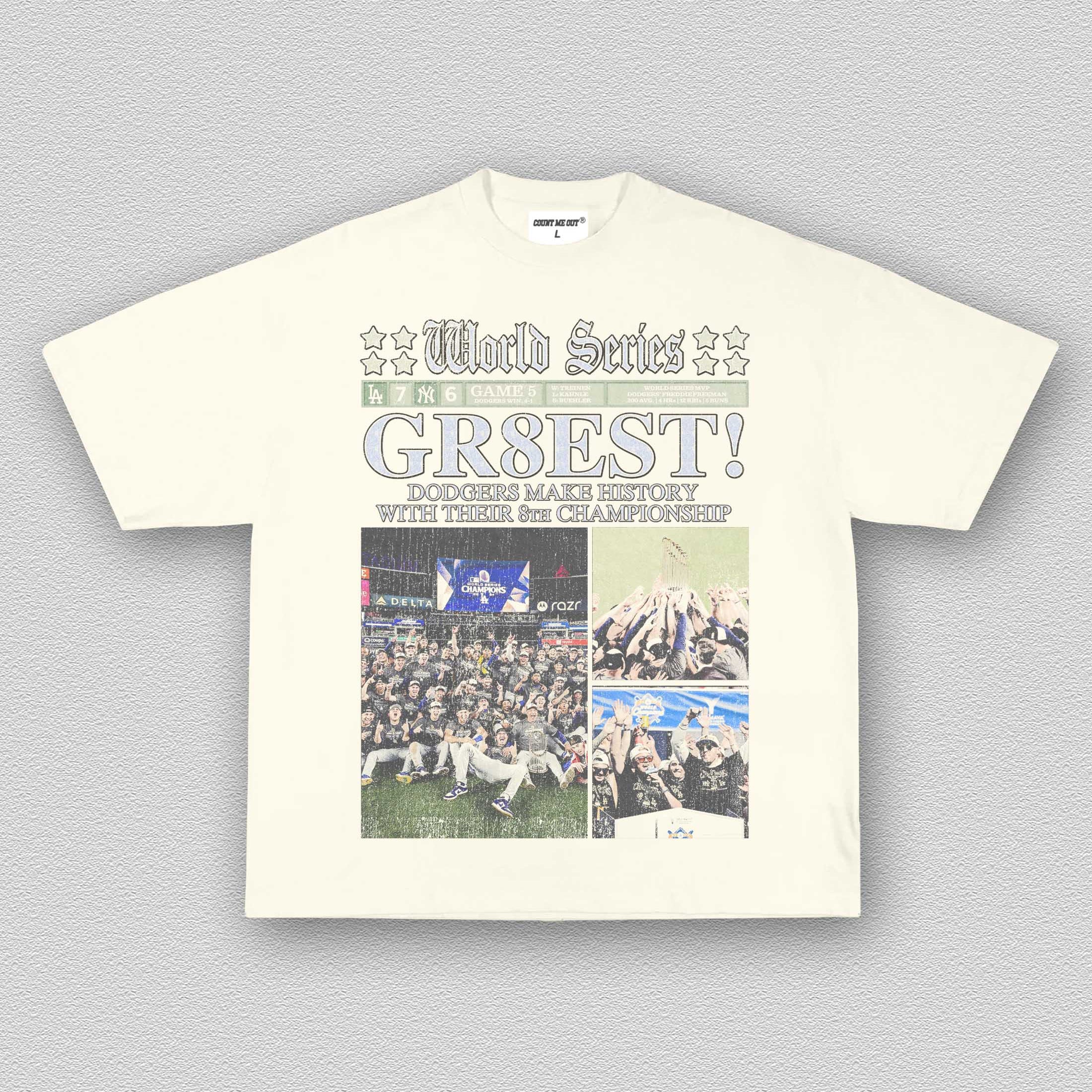 DODGERS WORLD SERIES TEE 12.3