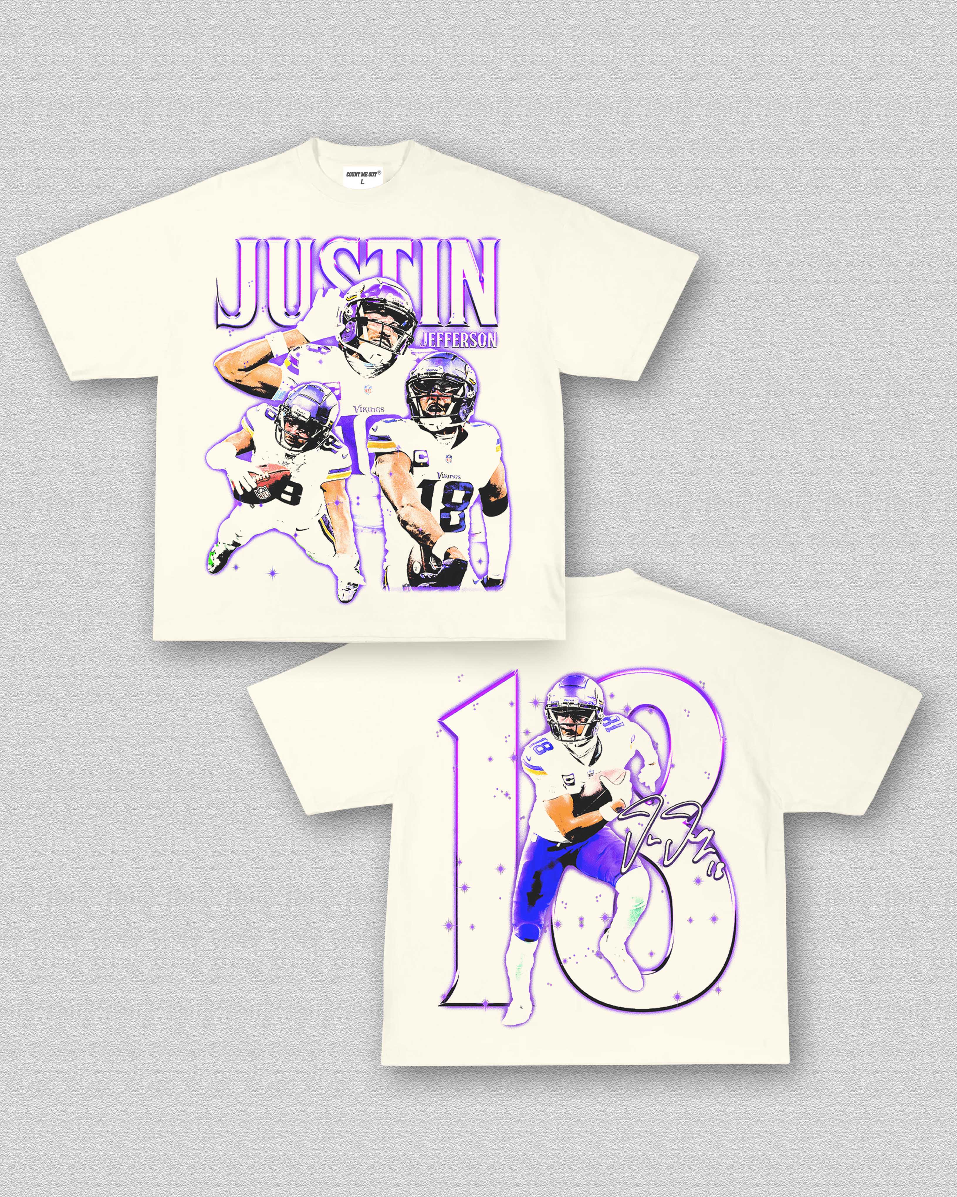 JUSTIN JEFFERSON TEE 10.15