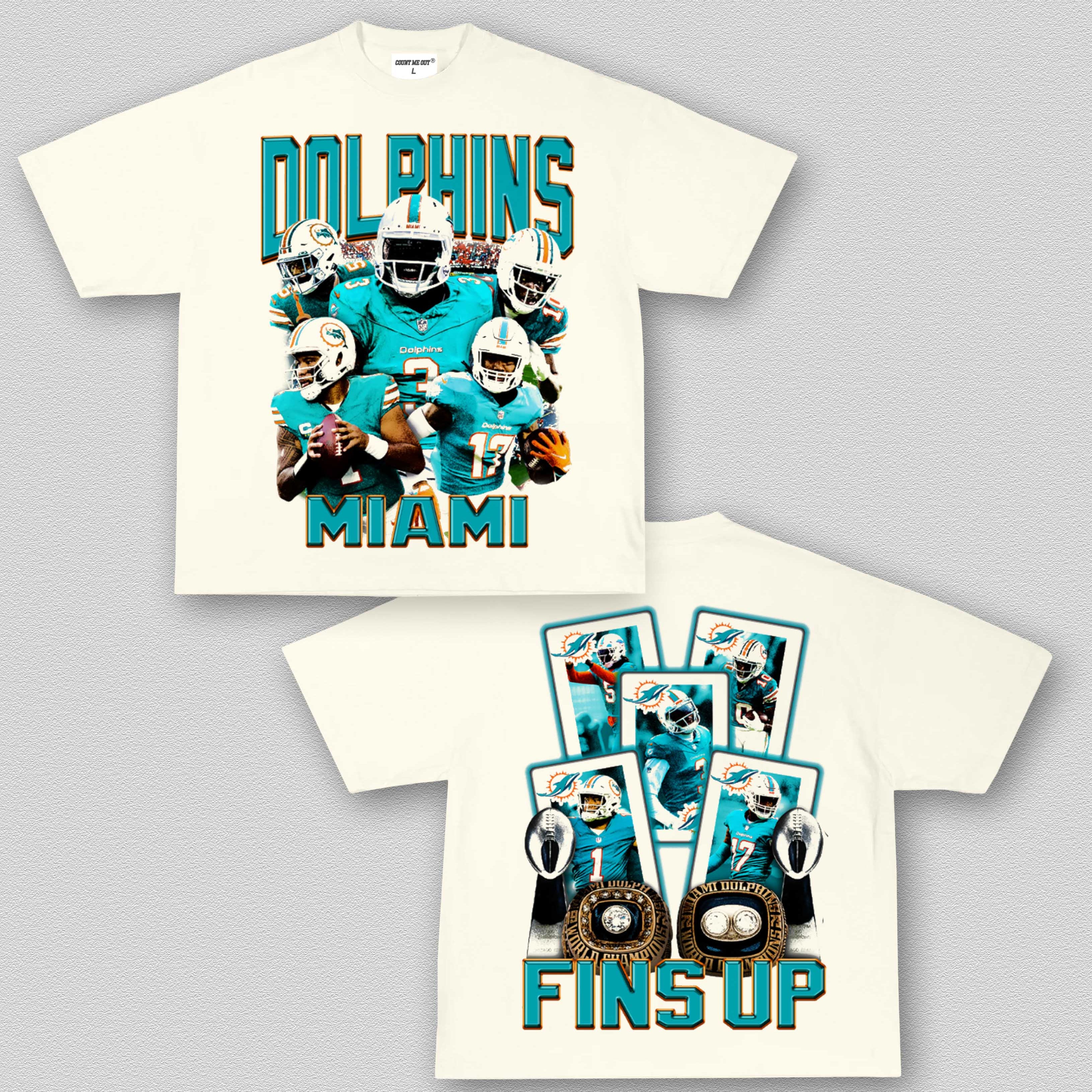 FINS UP TEE