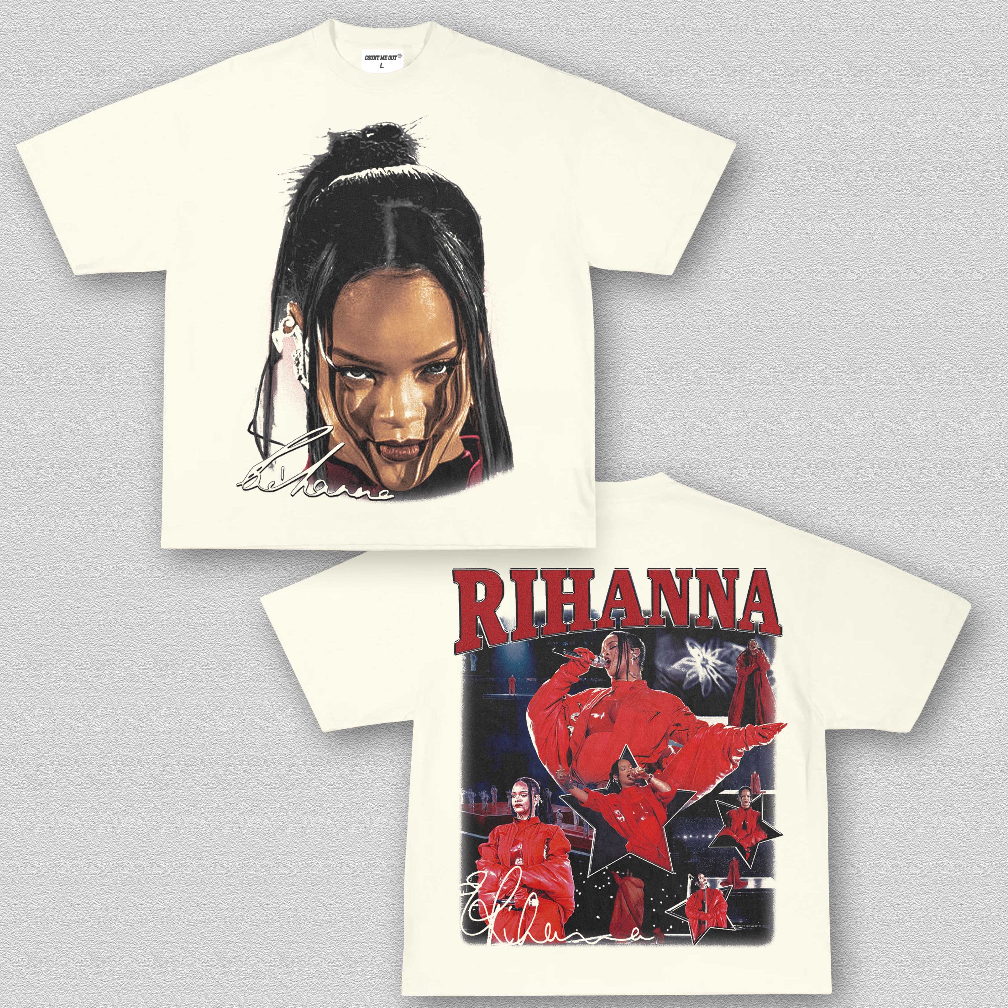 RIHANNA SUPER BOWL 23' TEE