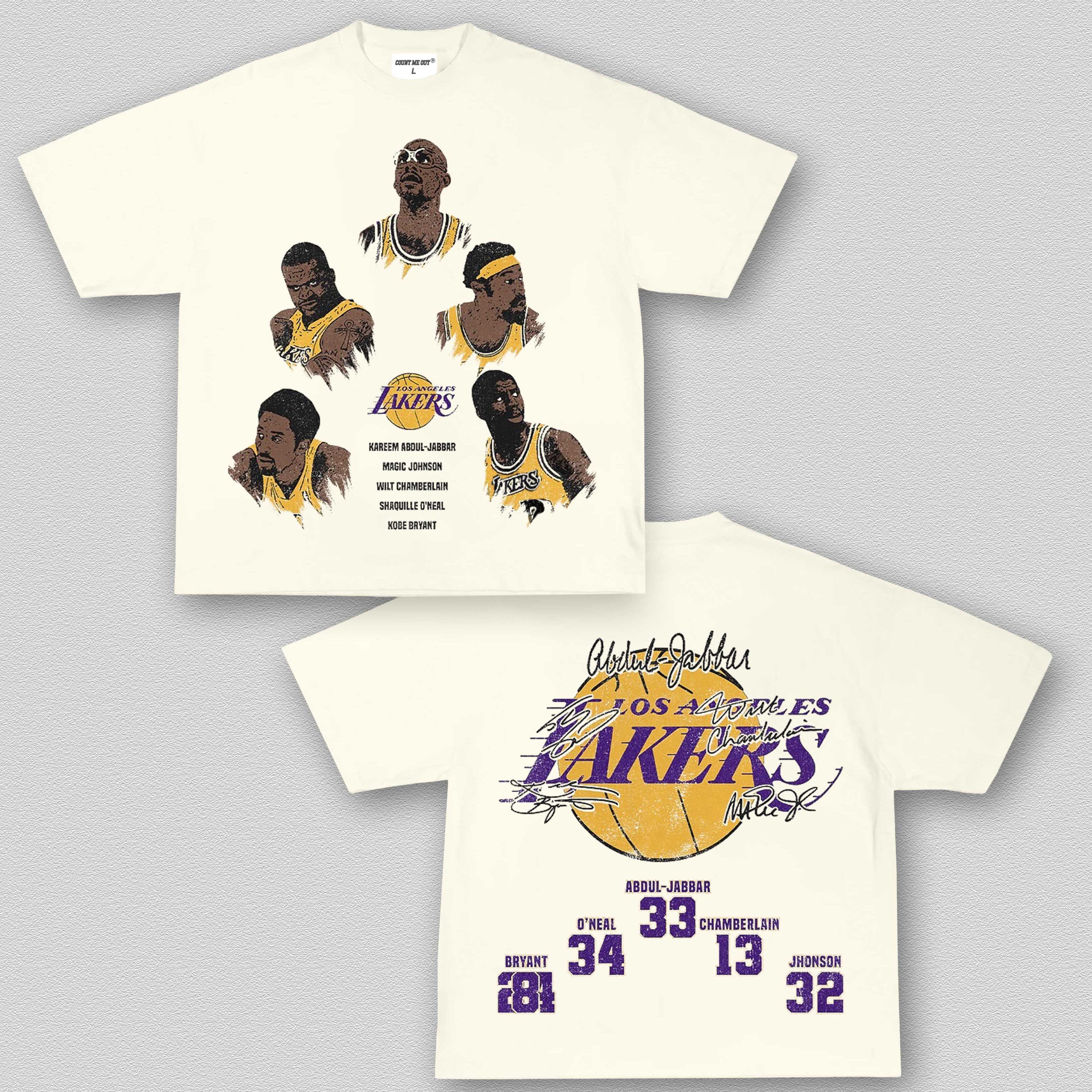 LOS ANGELES LAKERS TEE 12.4