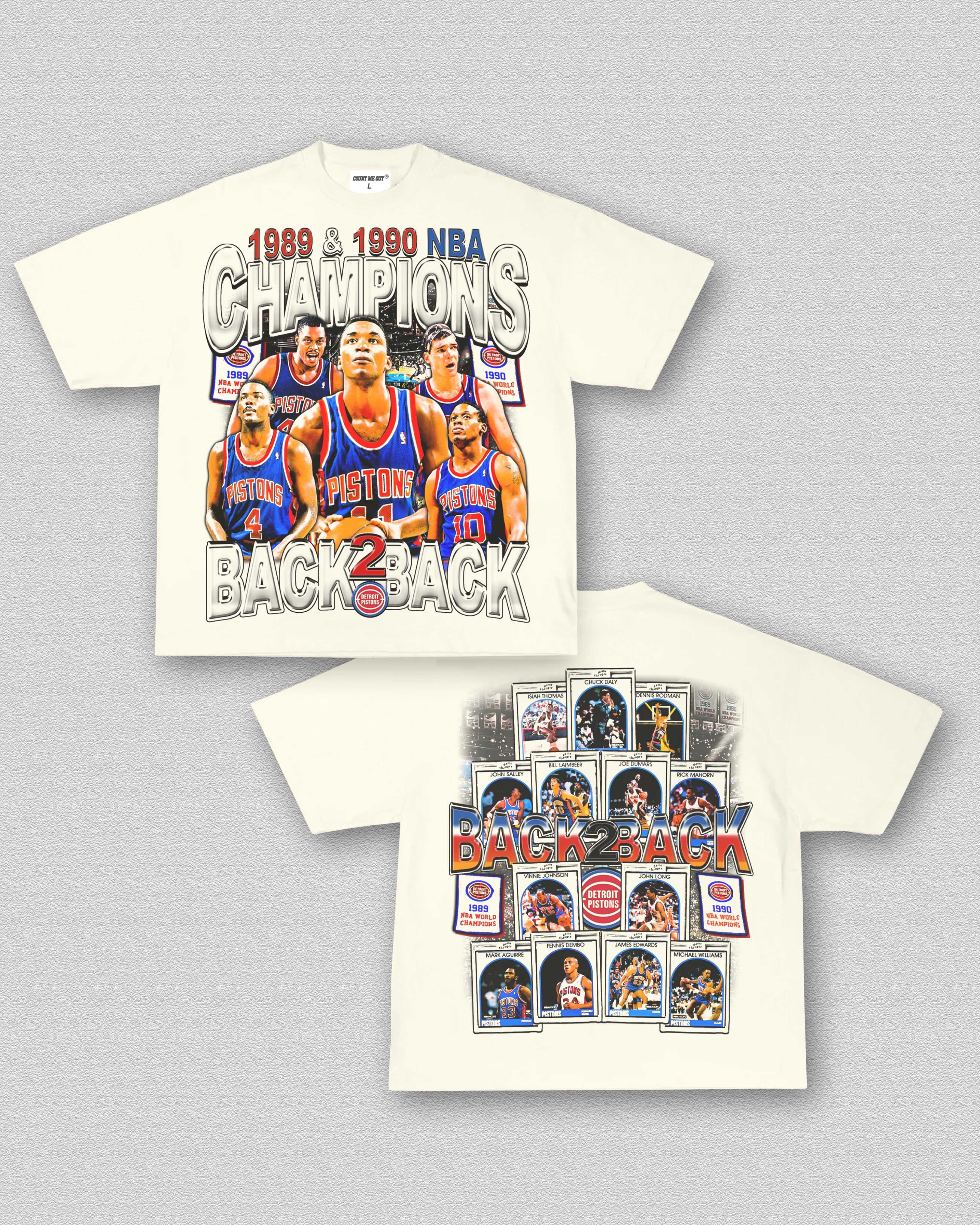 89-90 NBA CHAMPS TEE