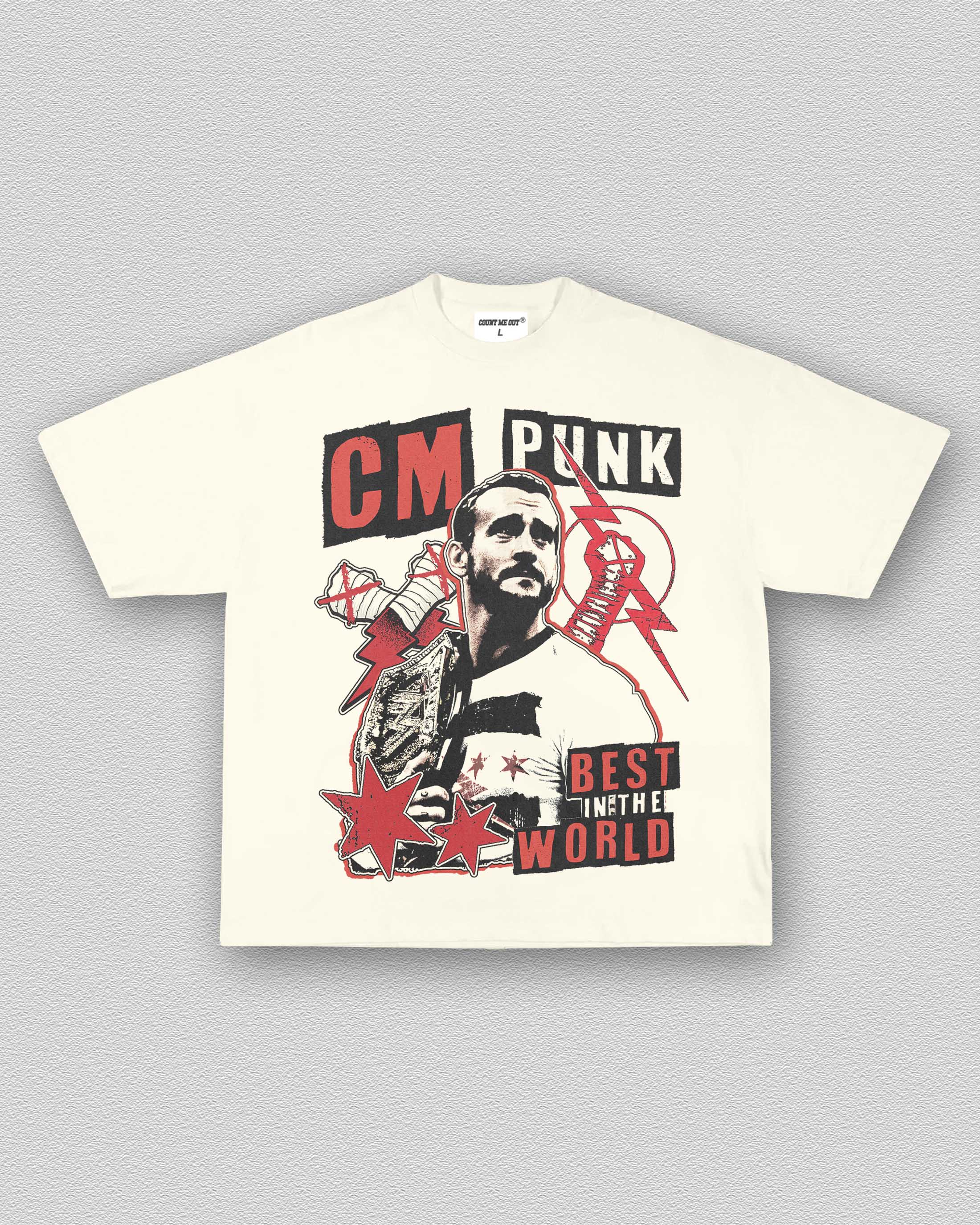 CM PUNK TEE 11.25