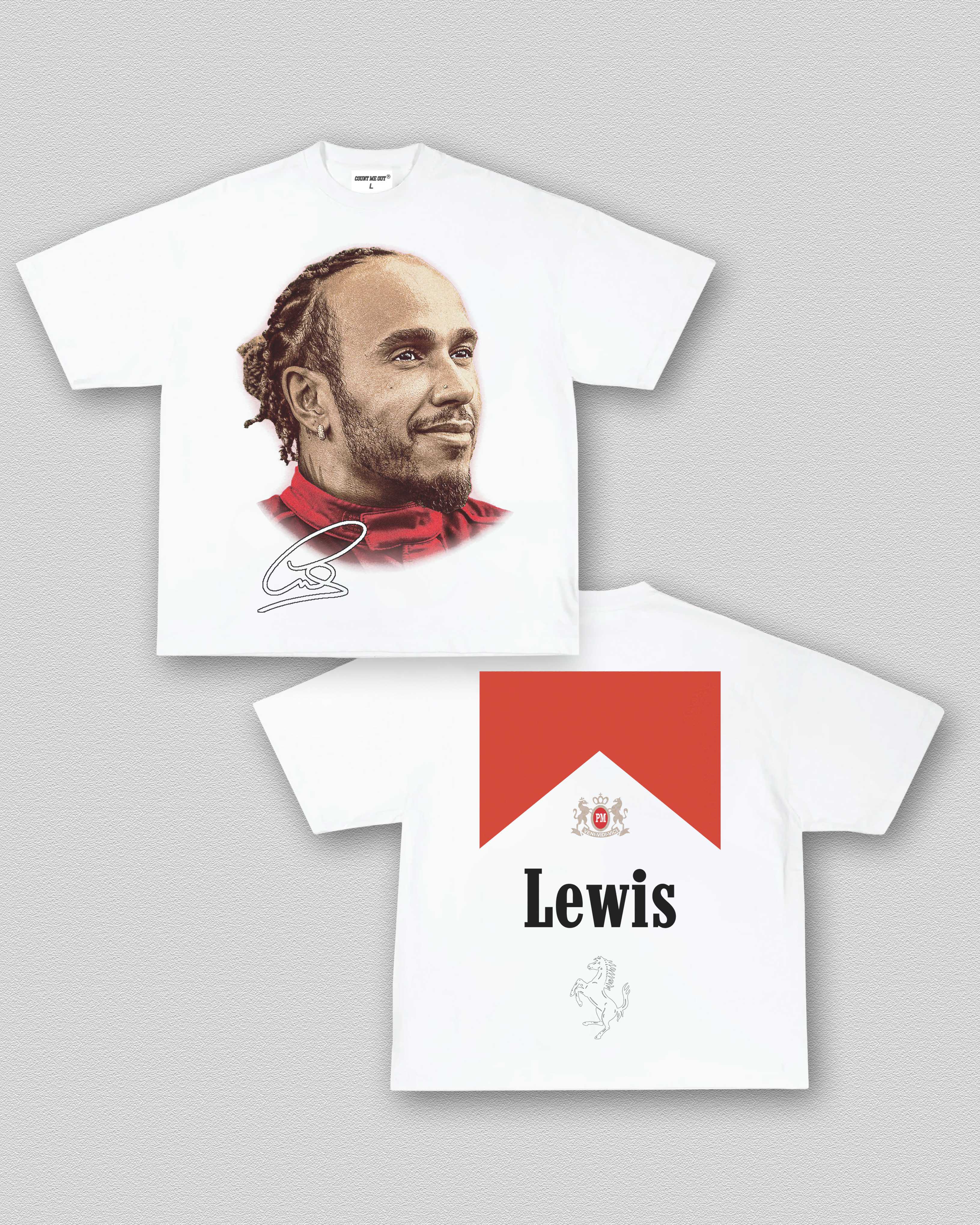 LEWIS HAMILTON x FERRARI TEE