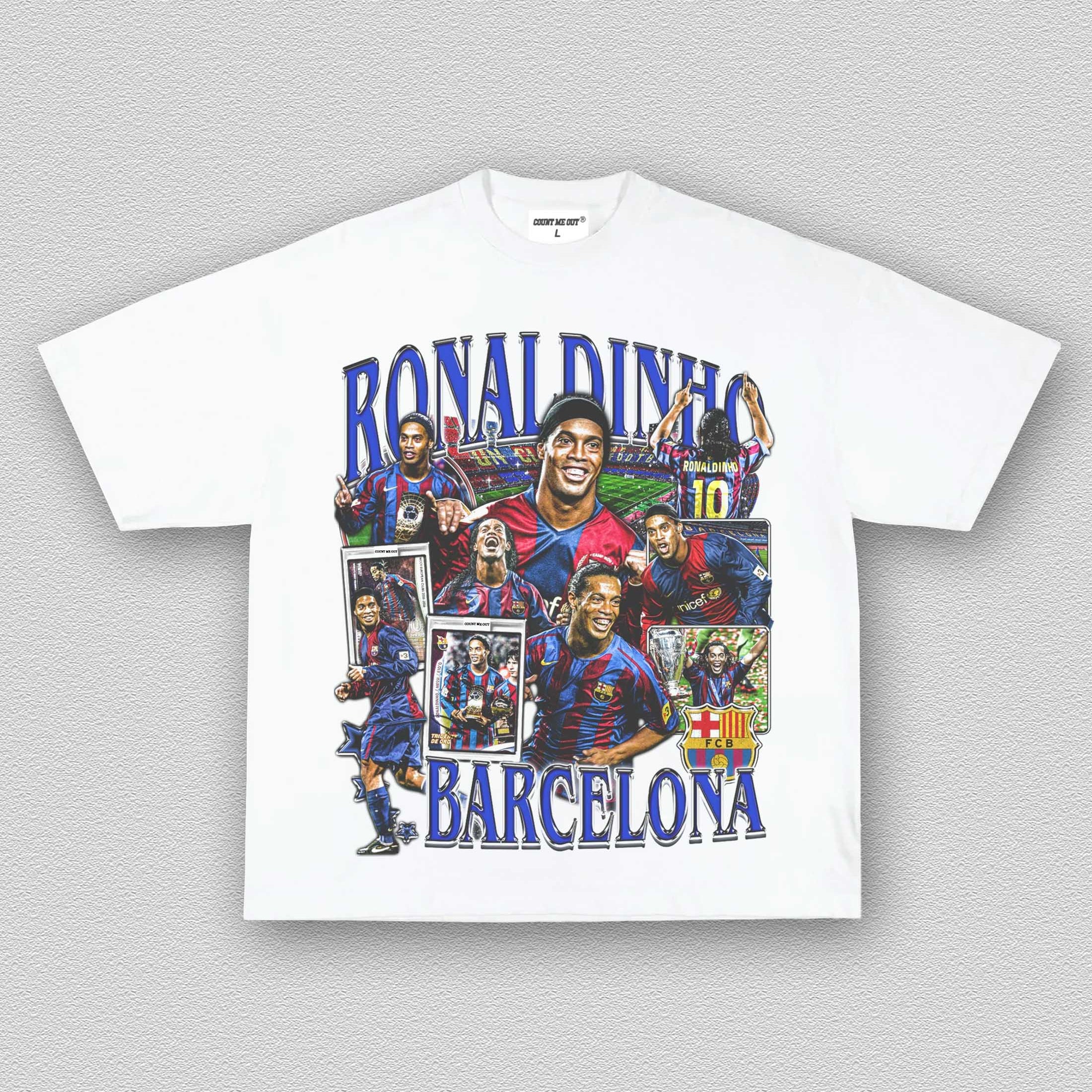 RONALDINHO - FCB TEE