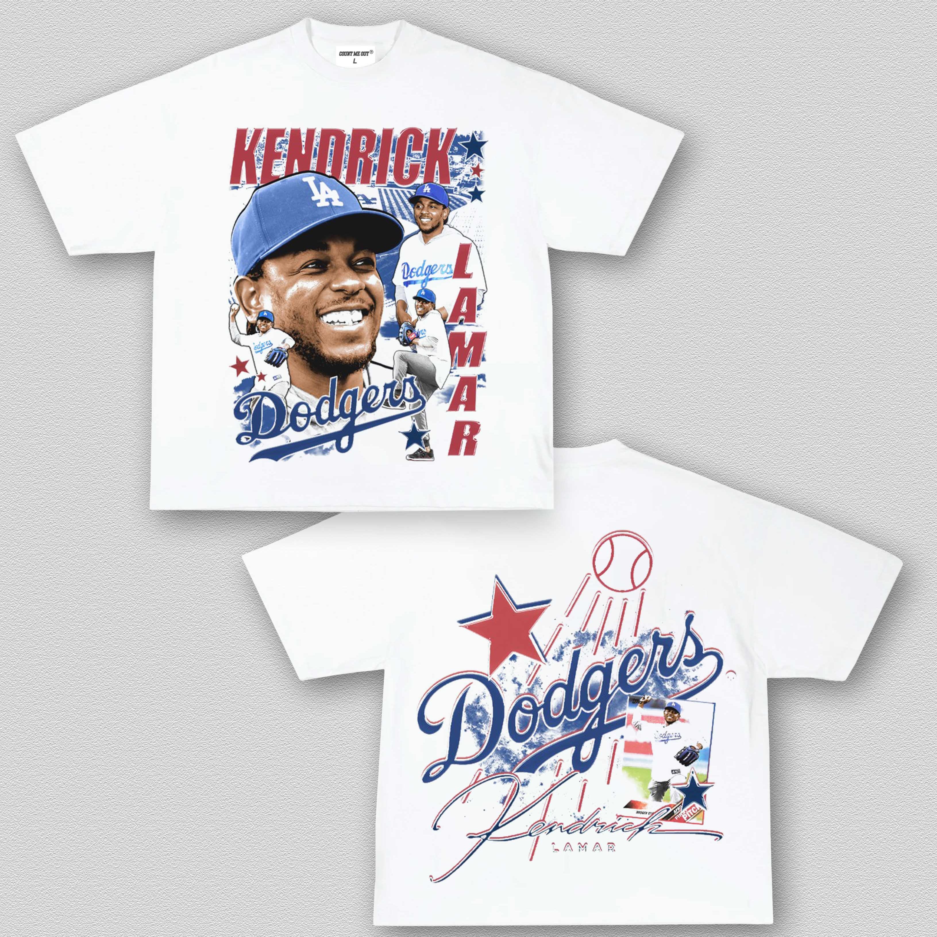 KENDRICK LAMAR X DODGERS TEE 10.30-2