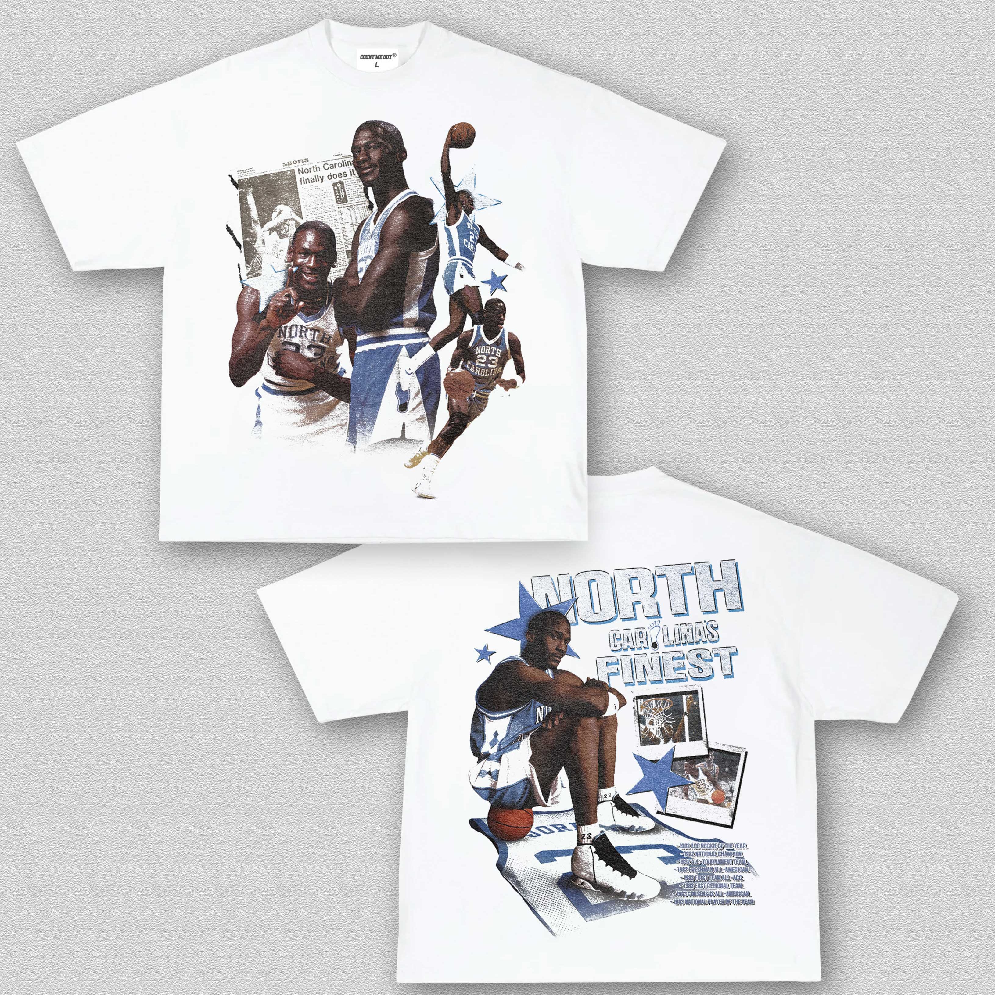 MJ UNC TEE 12.4