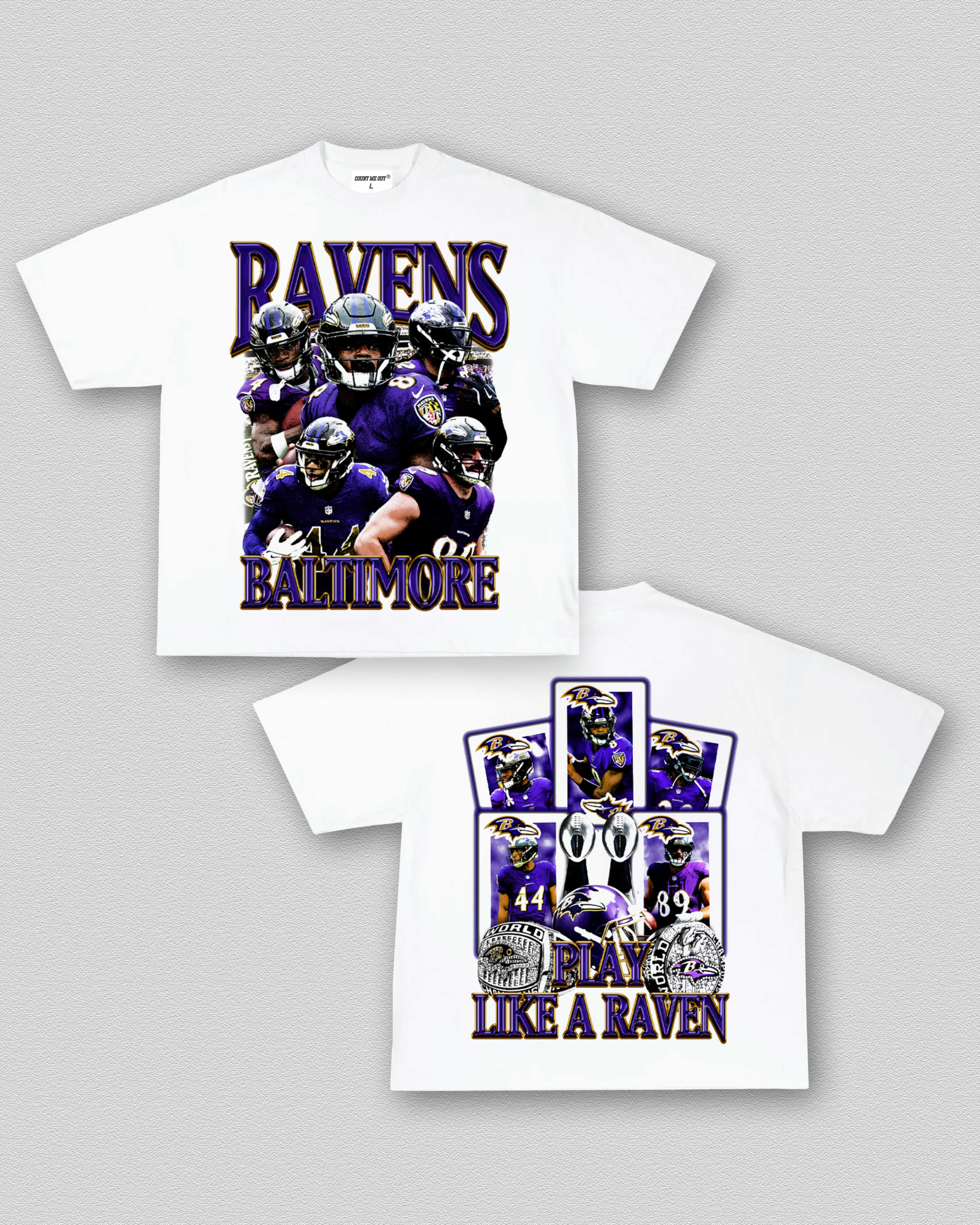 PURPLE MURDER TEE