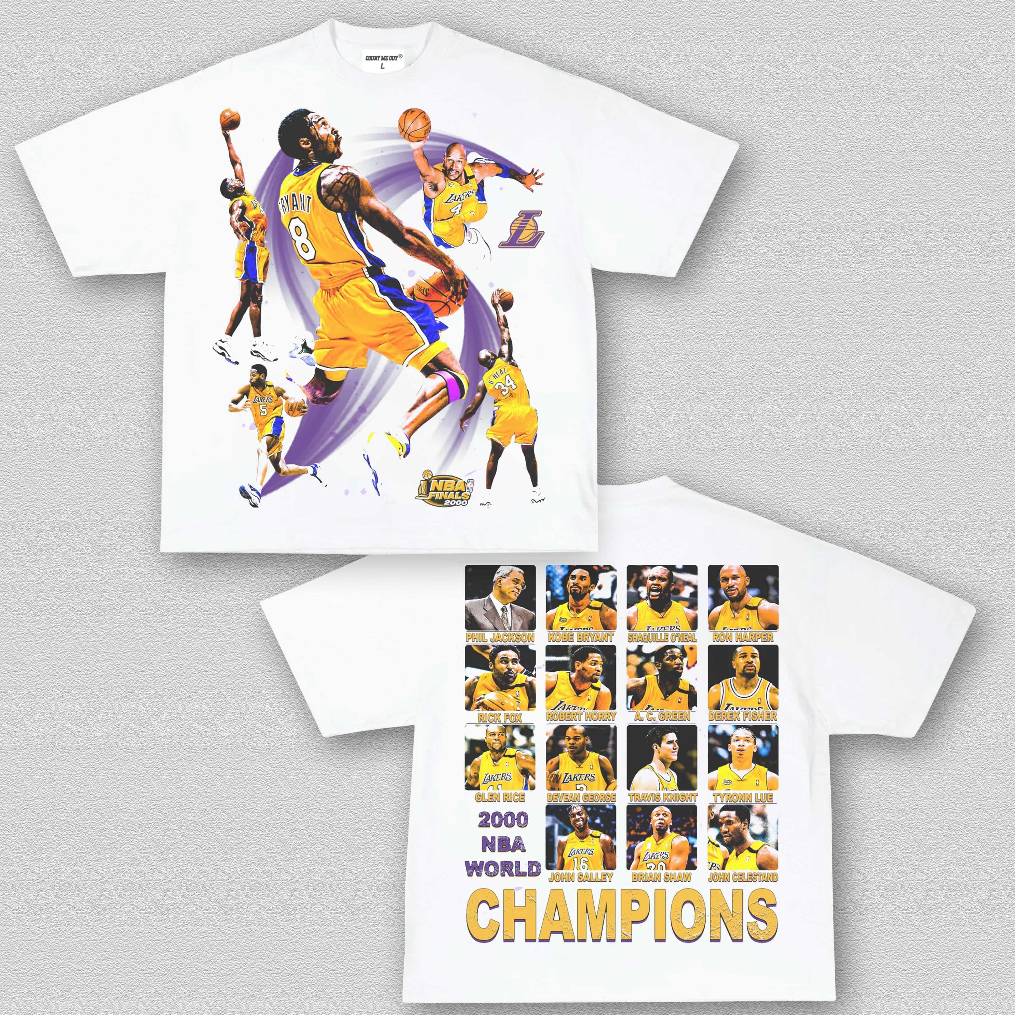 2000 NBA CHAMPS TEE