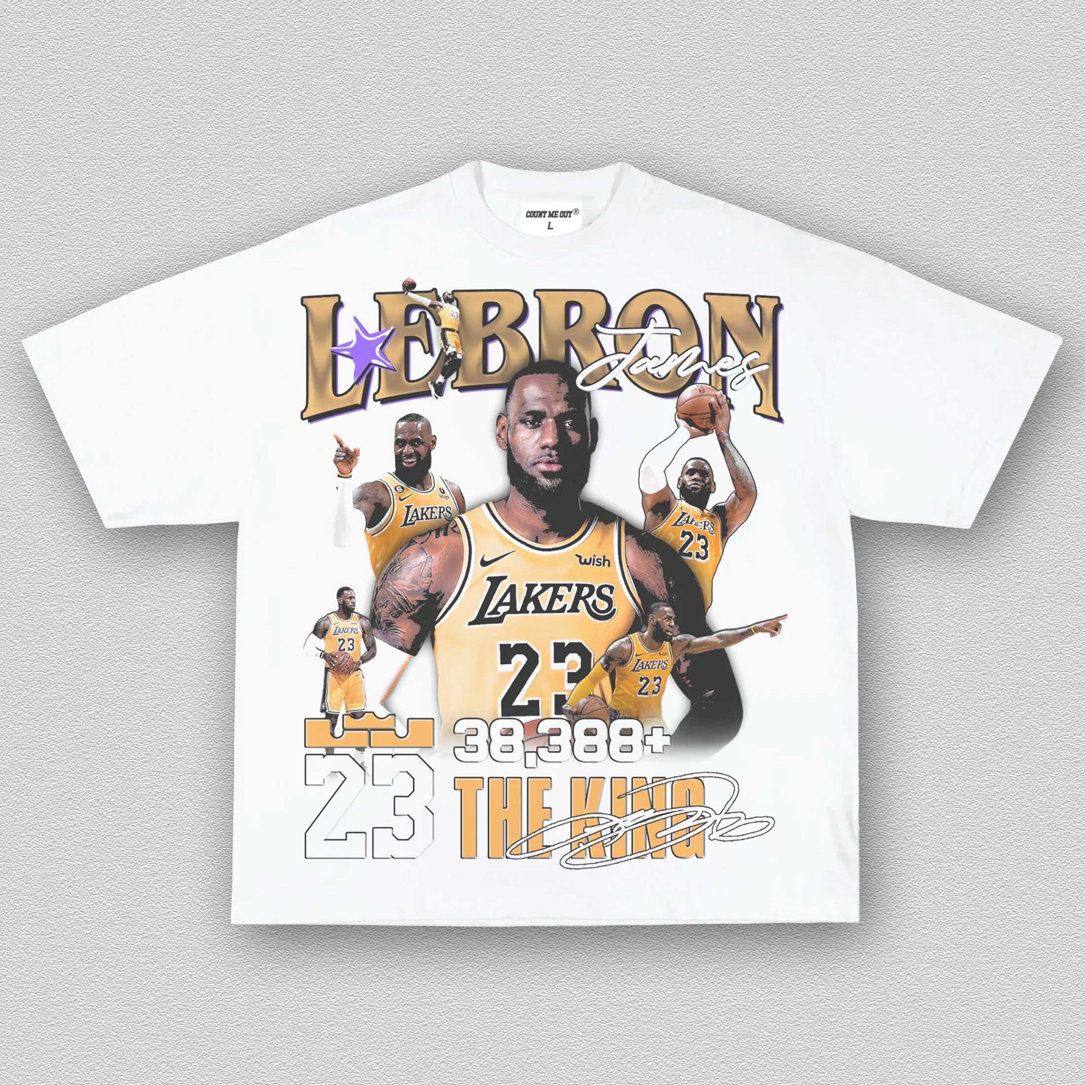 LAKERS LEBRON TEE