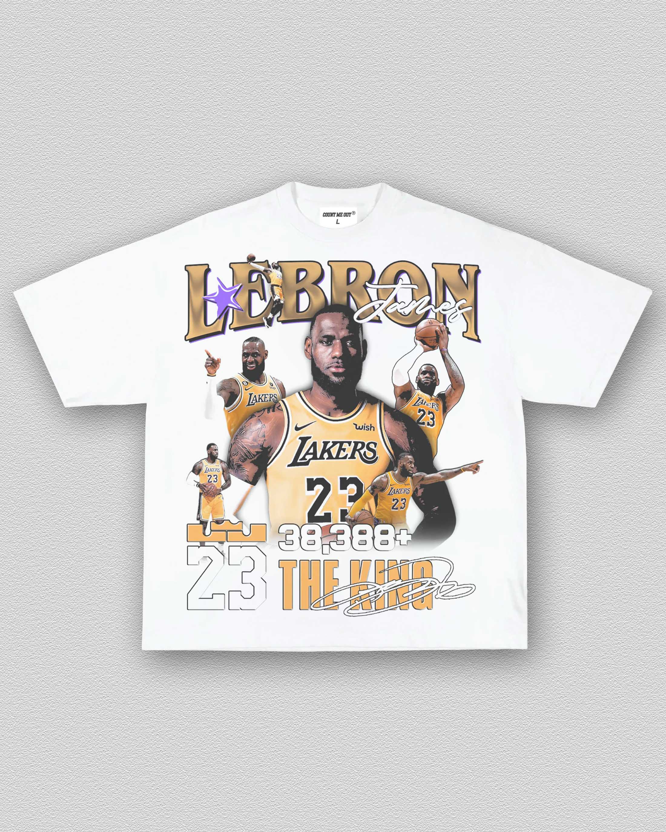 LAKERS LEBRON TEE