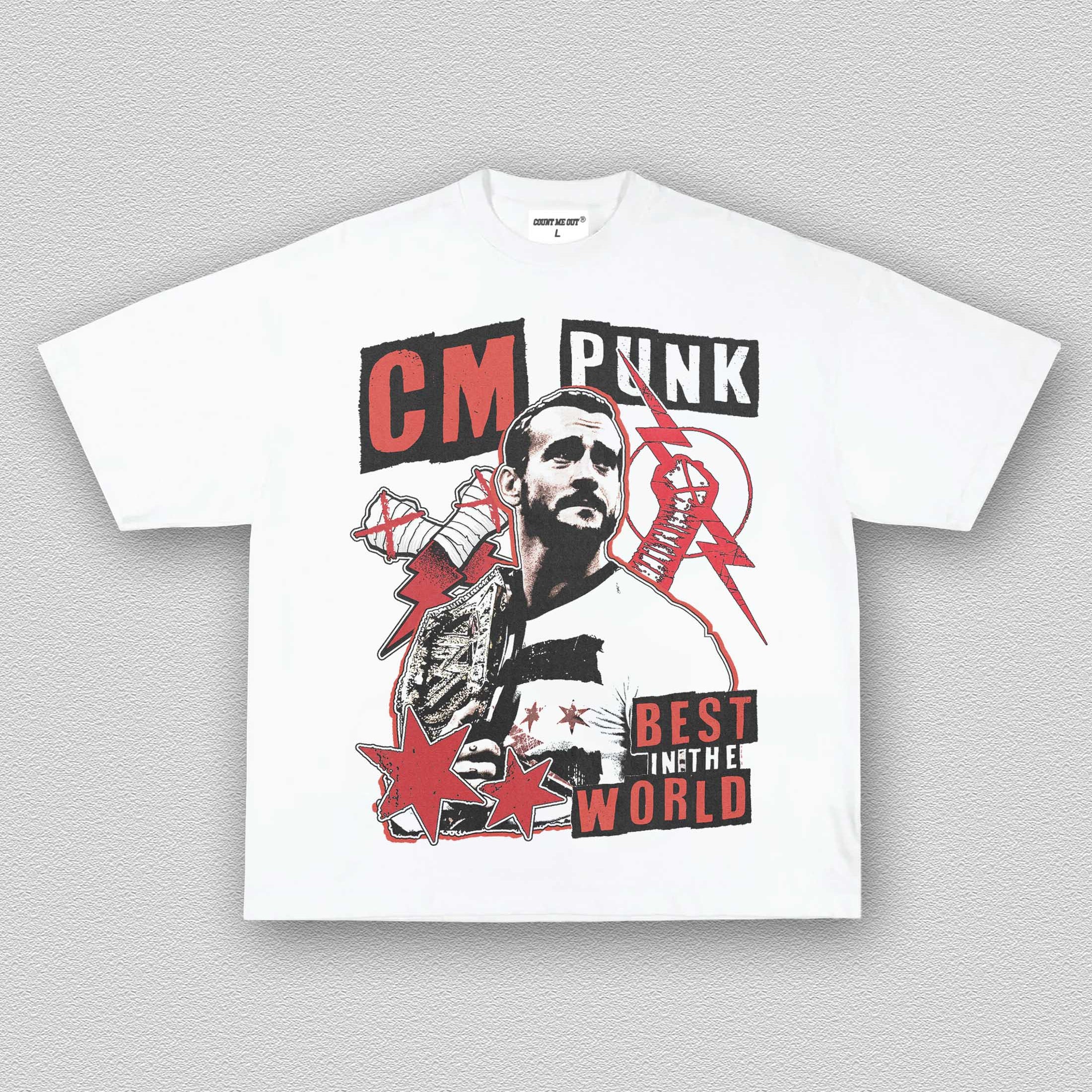 CM PUNK TEE 11.25