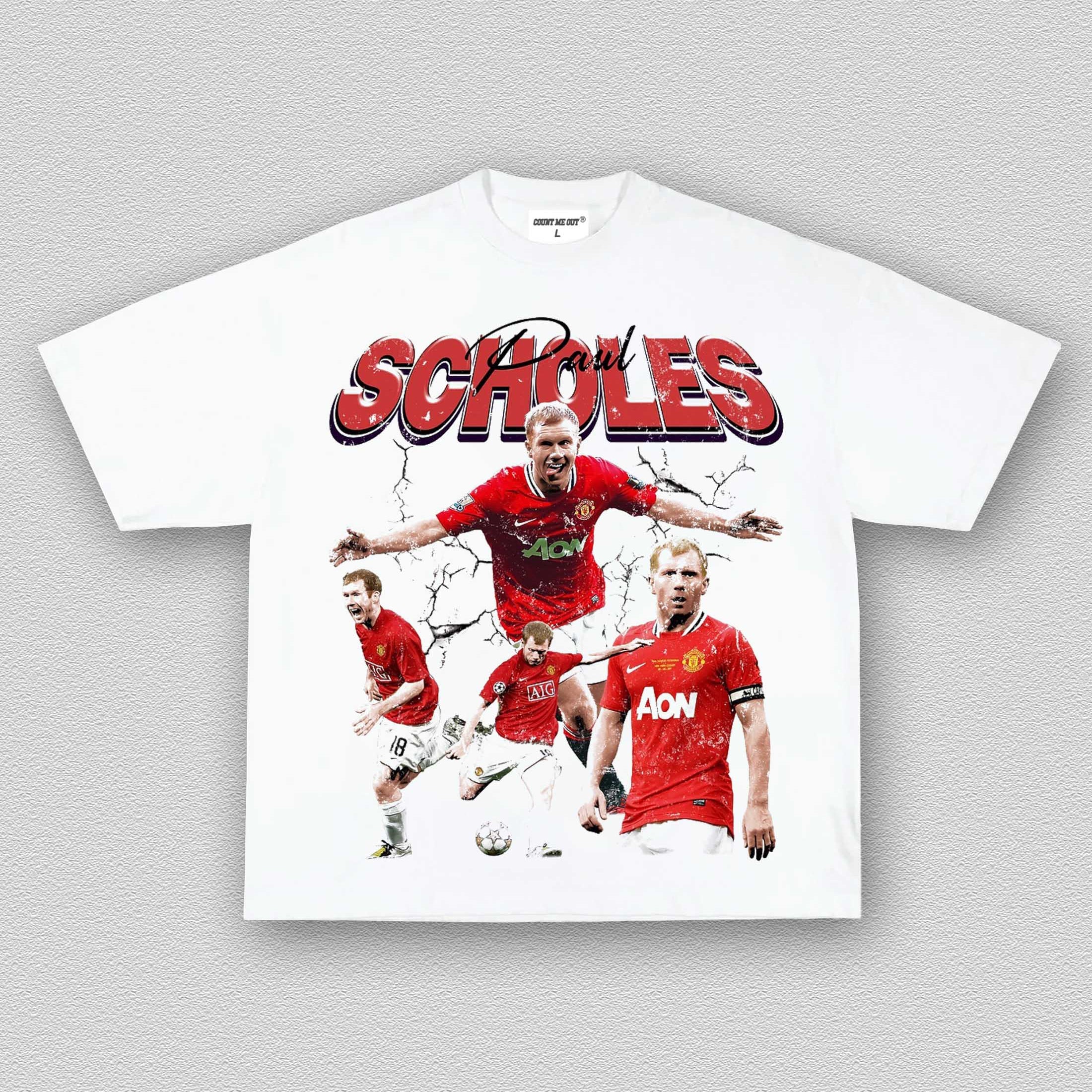 PAUL SCHOLES TEE 9.6