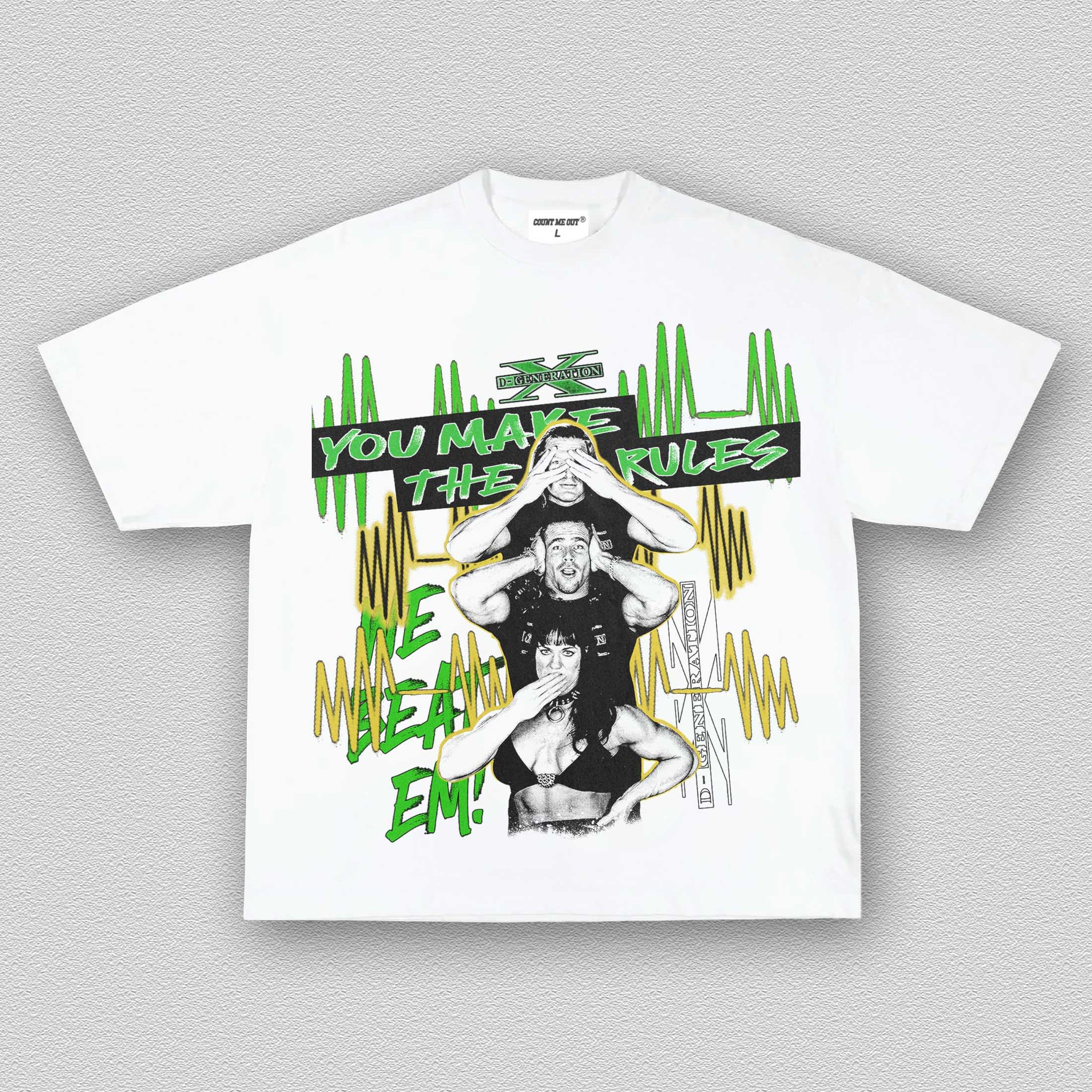 D-GENERATION X YOU MAKE THE RULES TEE 9.24