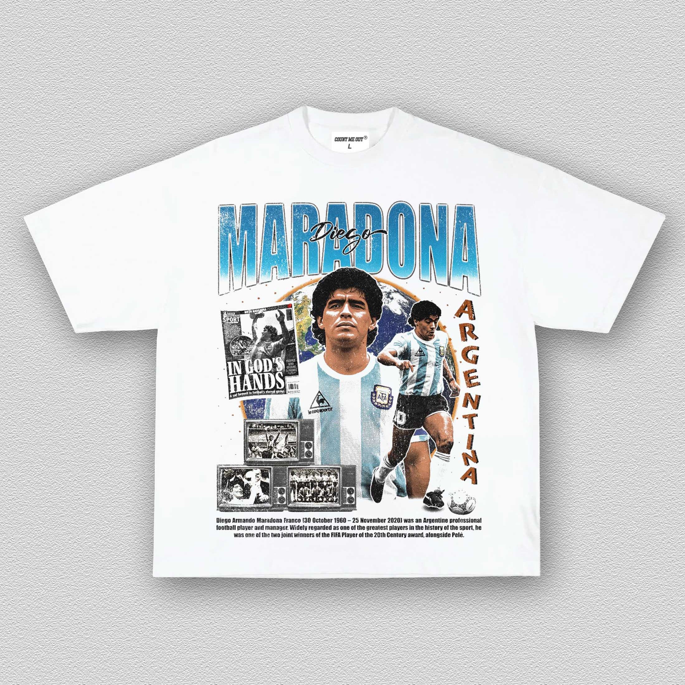 DIEGO MARADONA TEE 9.24