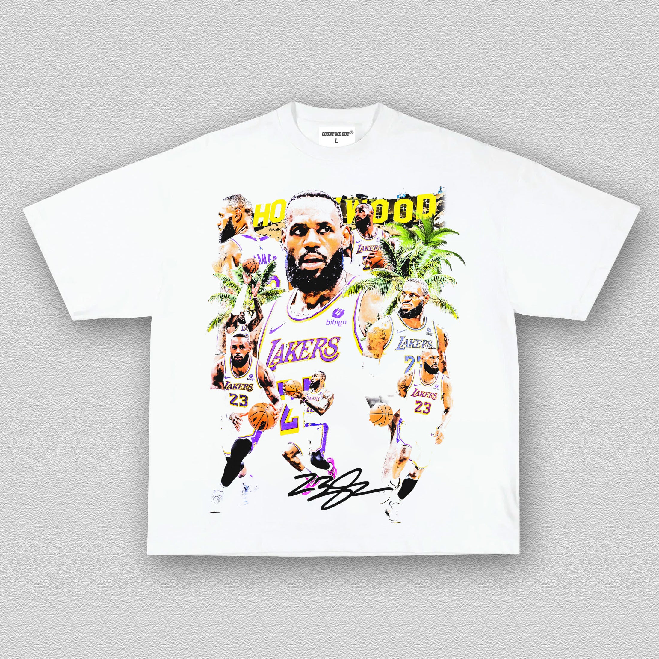 LEBRON JAMES LAKERS TEE