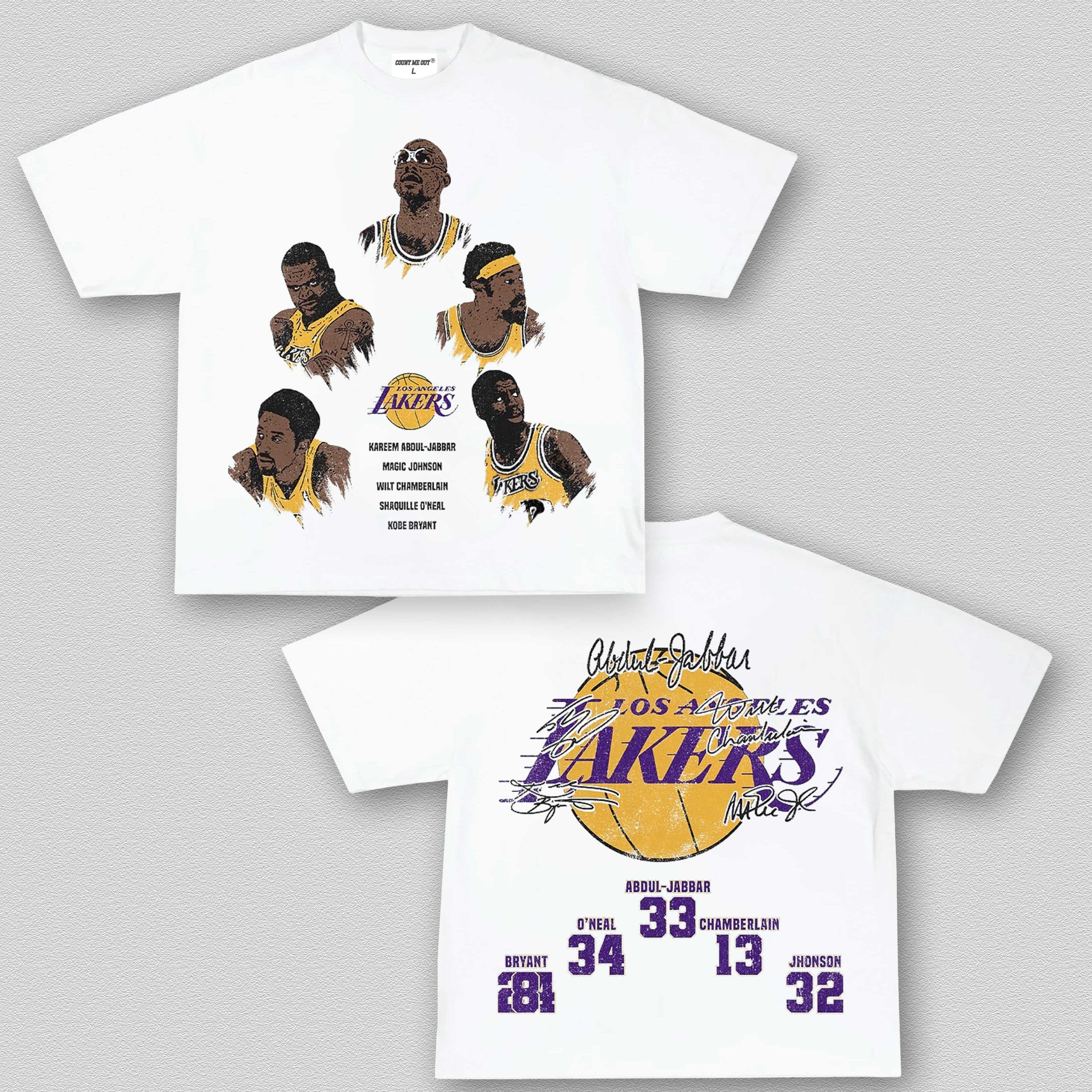 LOS ANGELES LAKERS TEE 12.4