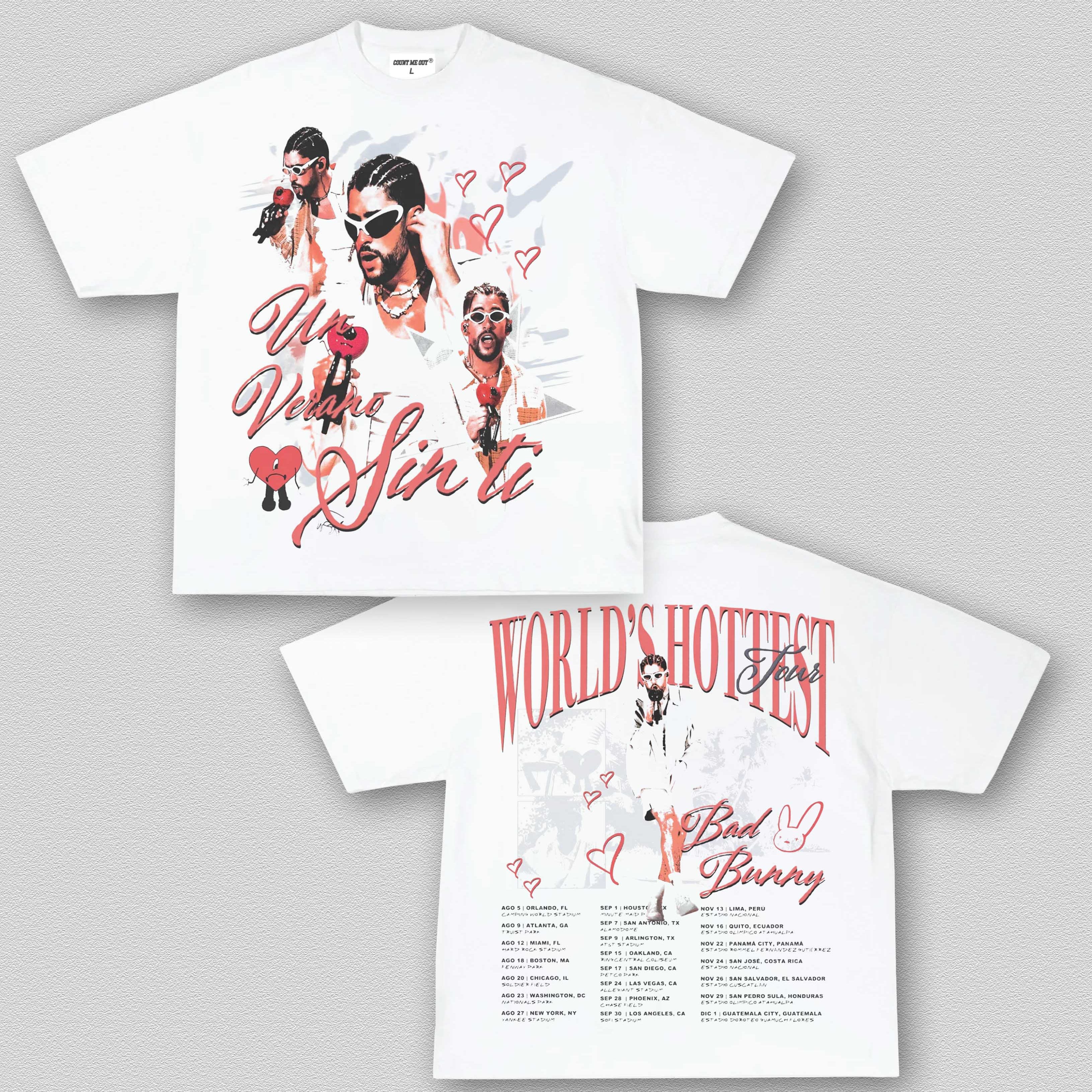 WORLDS HOTTEST TOUR TEE