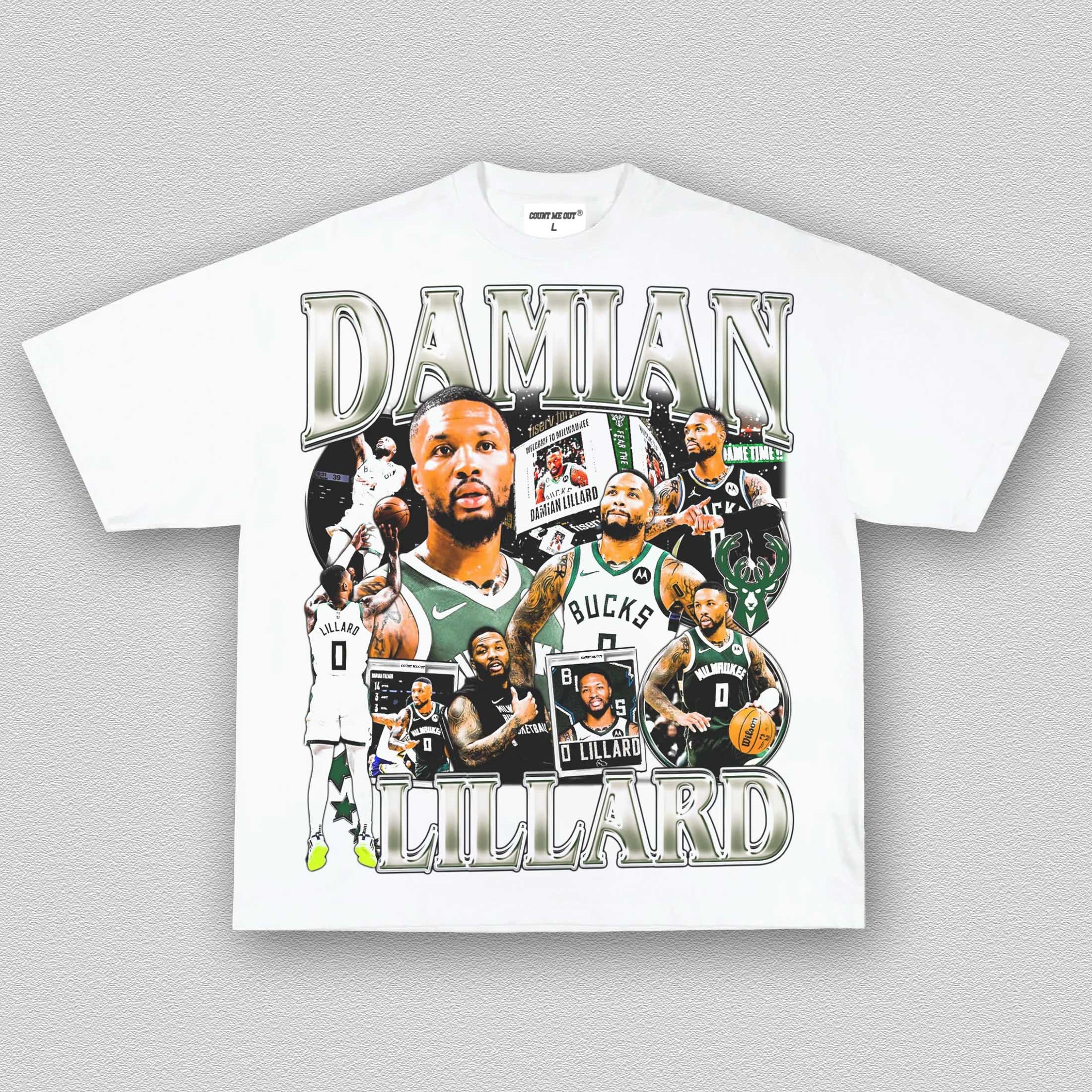 DAMIAN LILLARD- BUCKS TEE