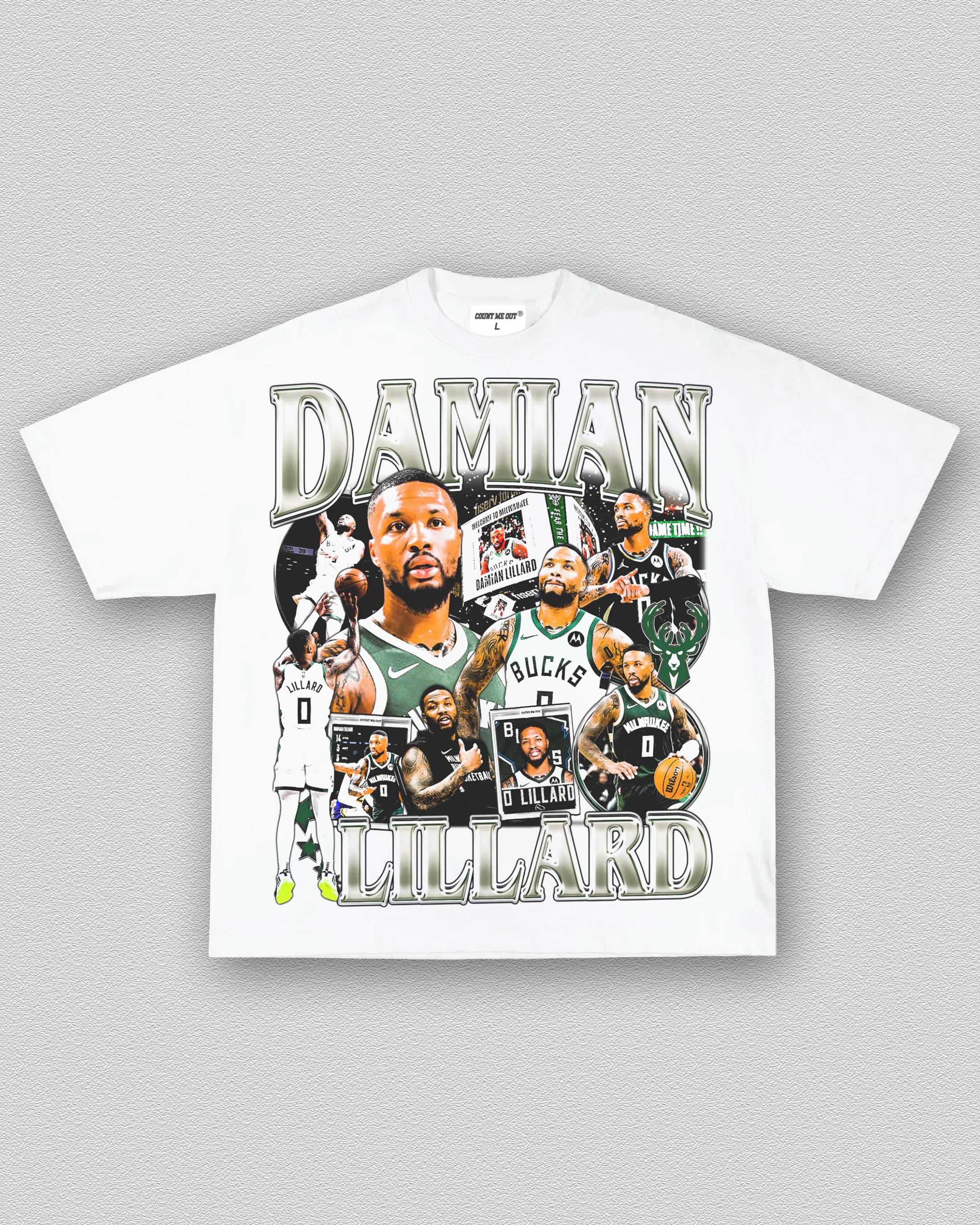 DAMIAN LILLARD- BUCKS TEE