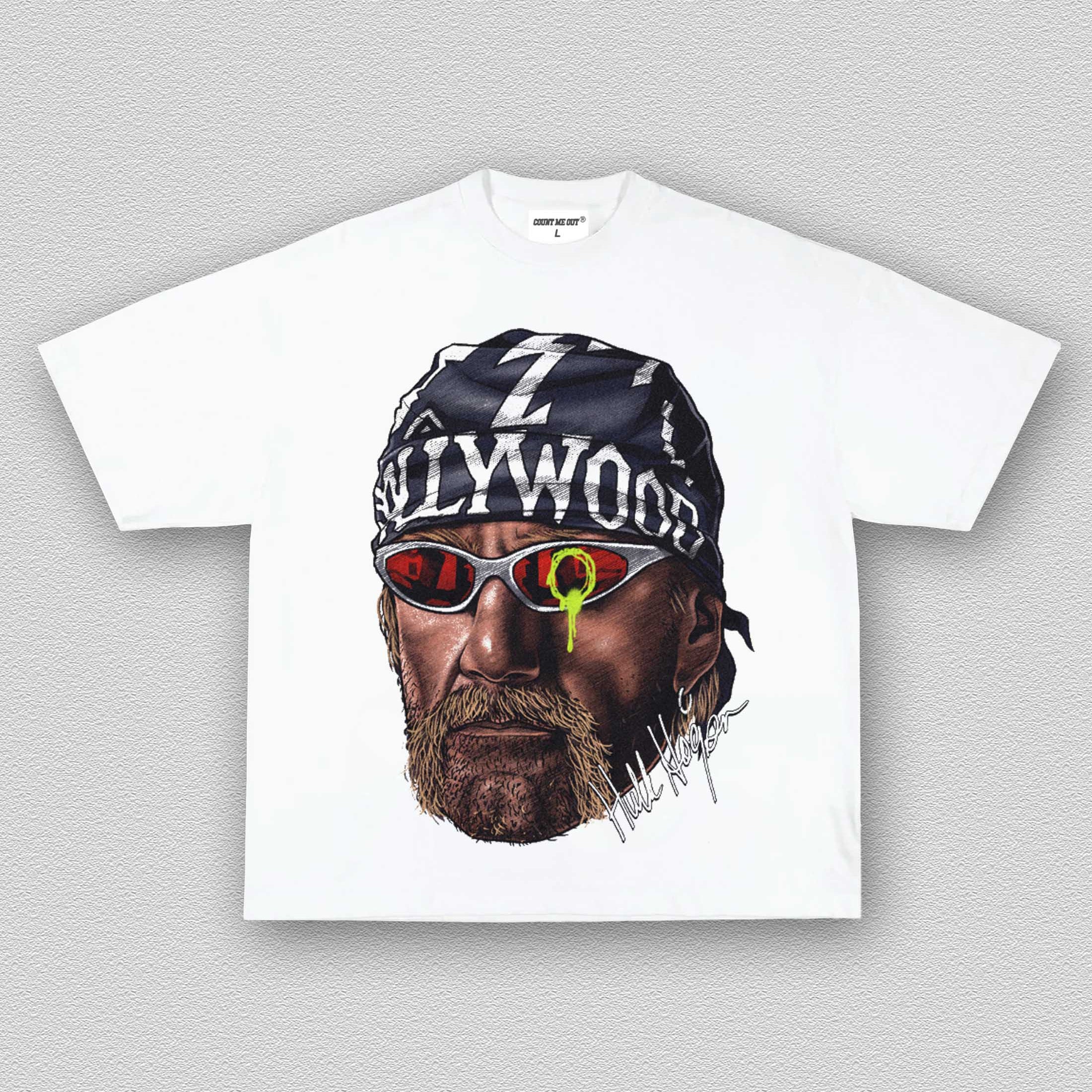 HOLLYWOOD BIG FACE ART TEE