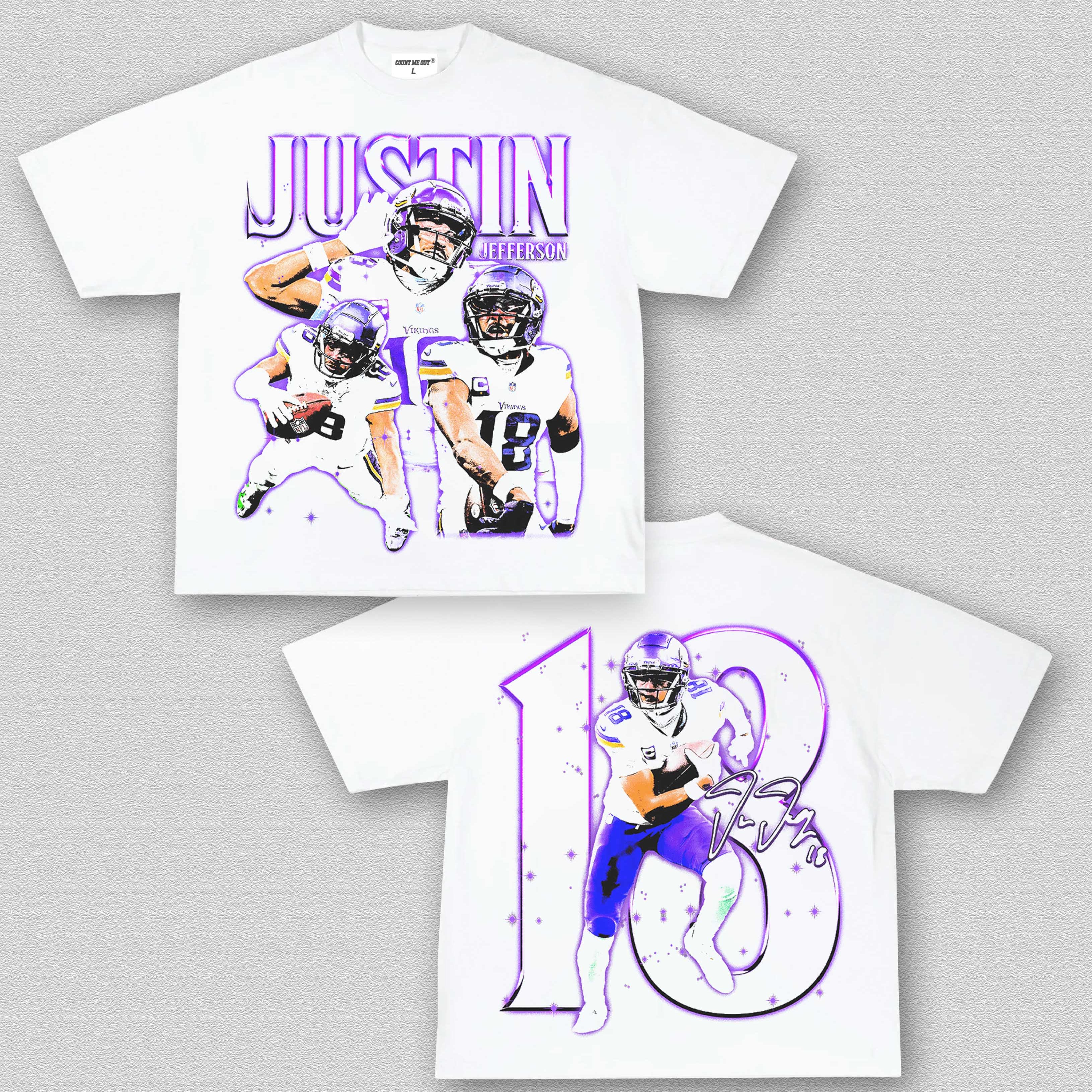 JUSTIN JEFFERSON TEE 10.15