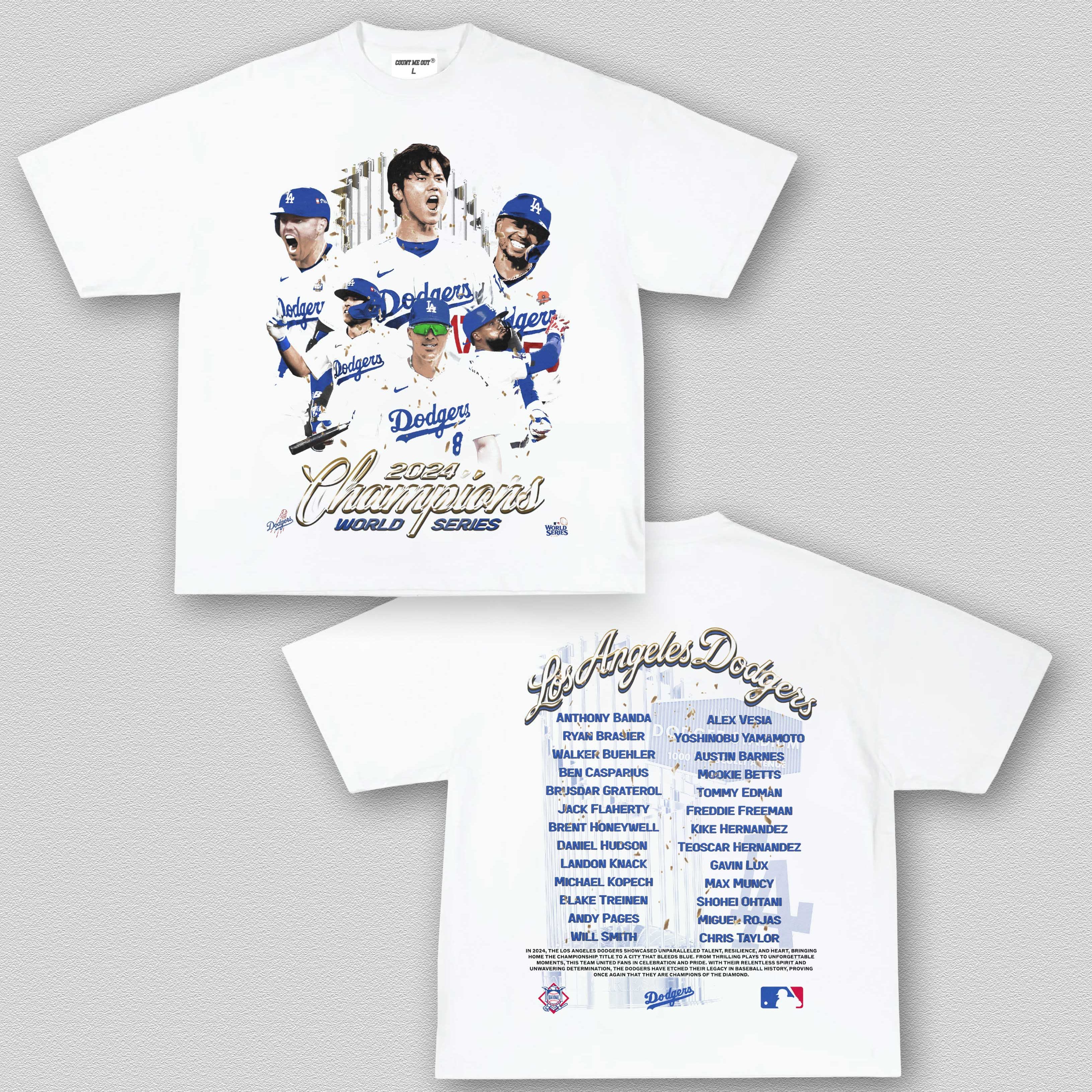 LA DODGERS WORLD SERIES TEE 11.15