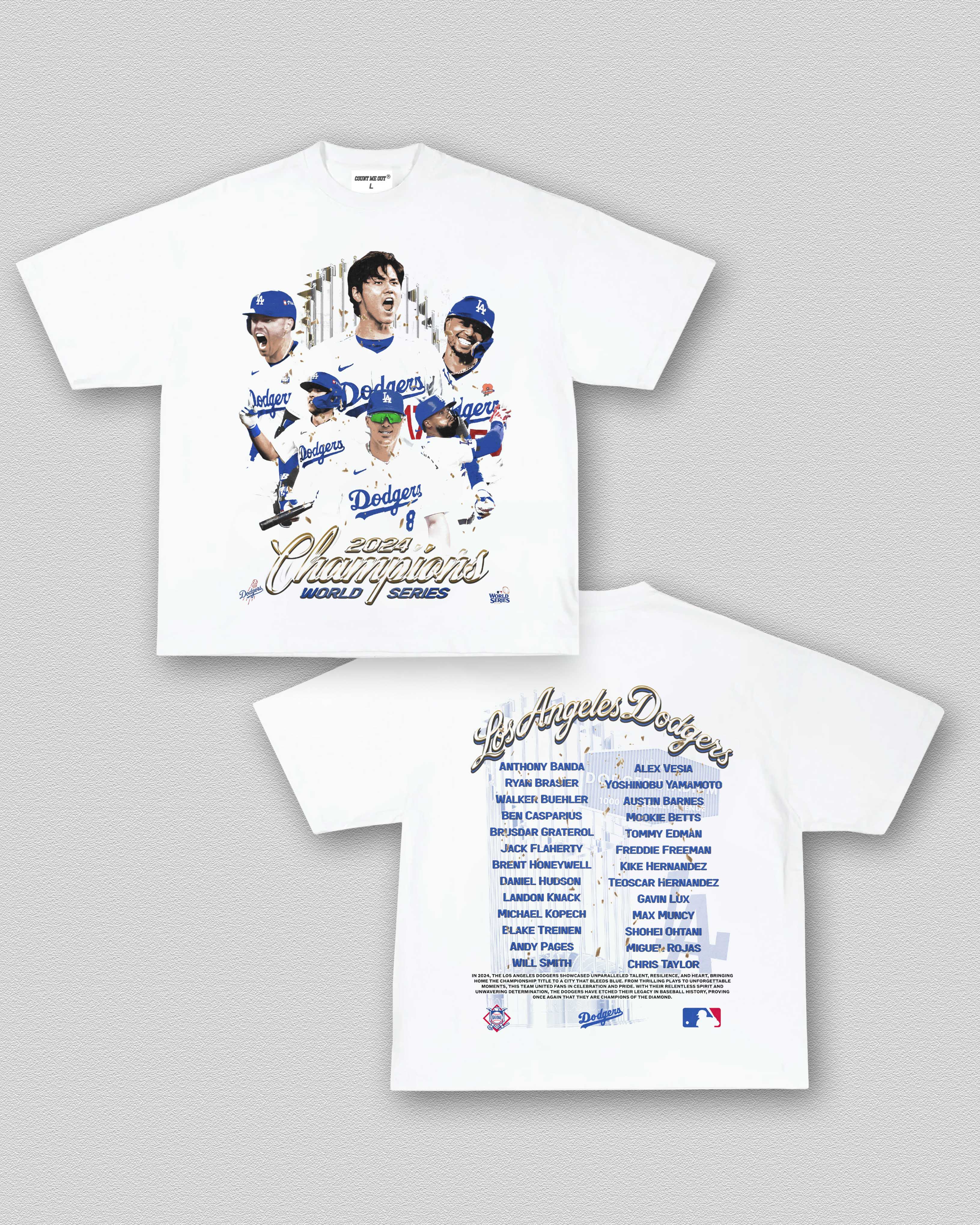 LA DODGERS WORLD SERIES TEE 11.15