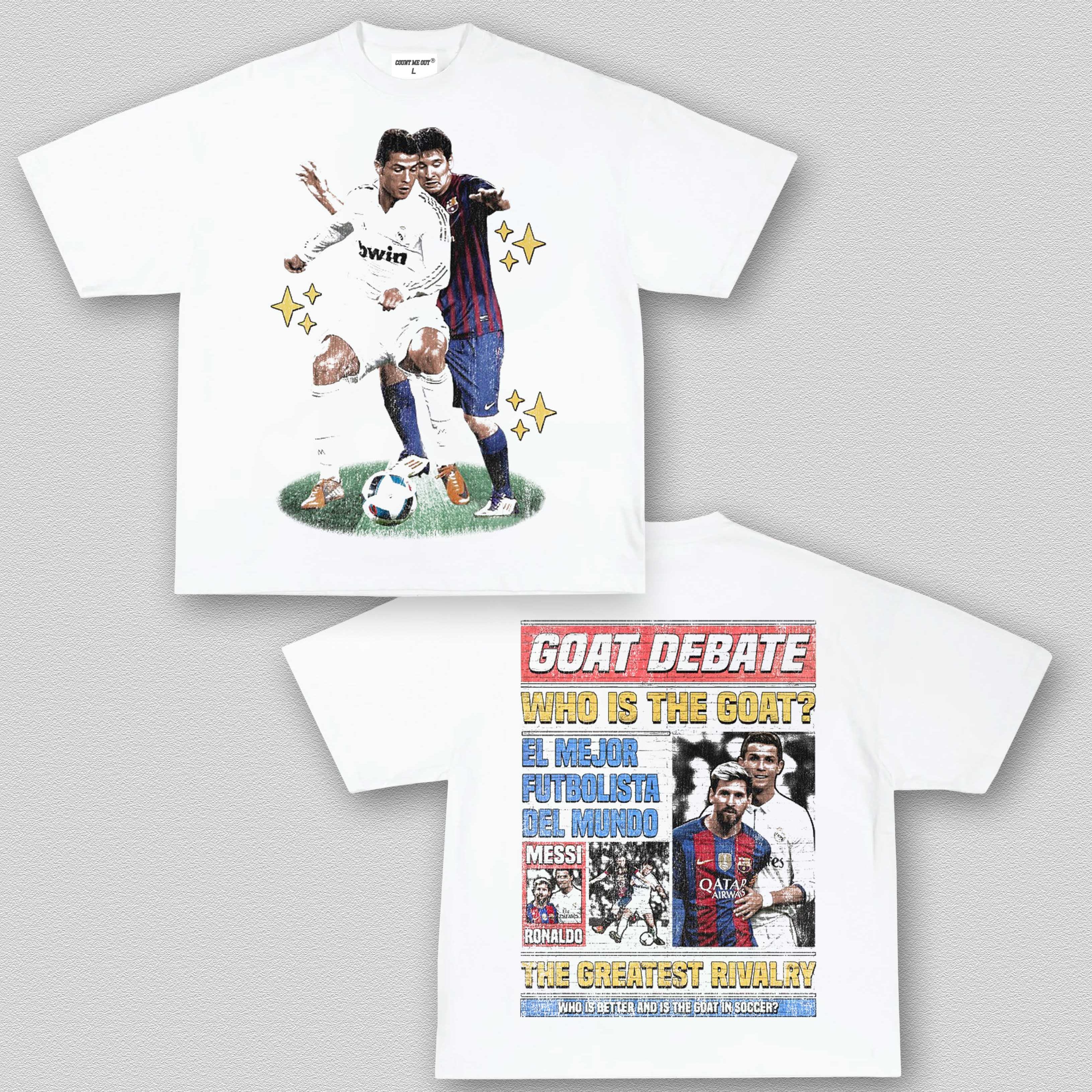 MESSI VS RONALDO TEE 12.4