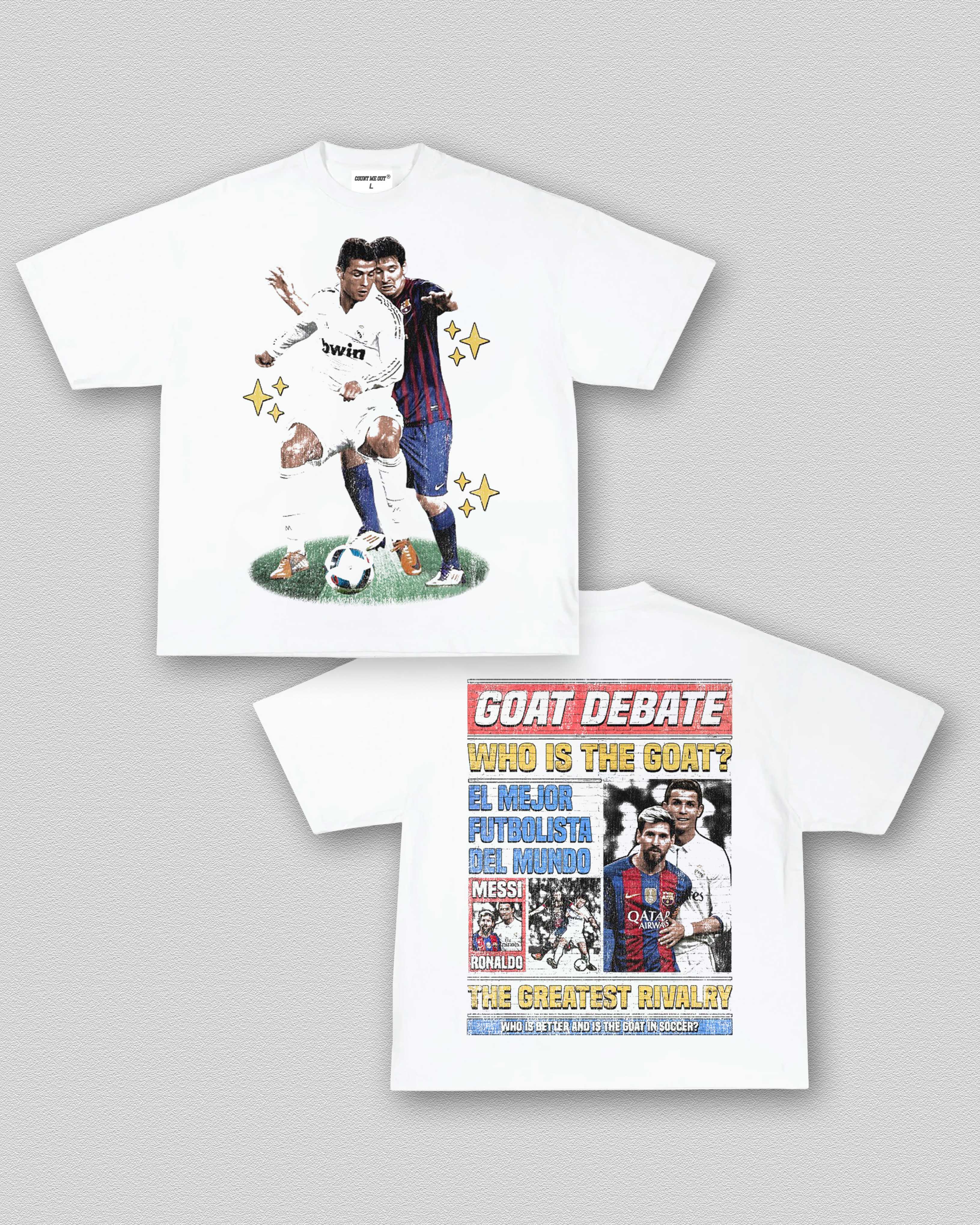 MESSI VS RONALDO TEE 12.4