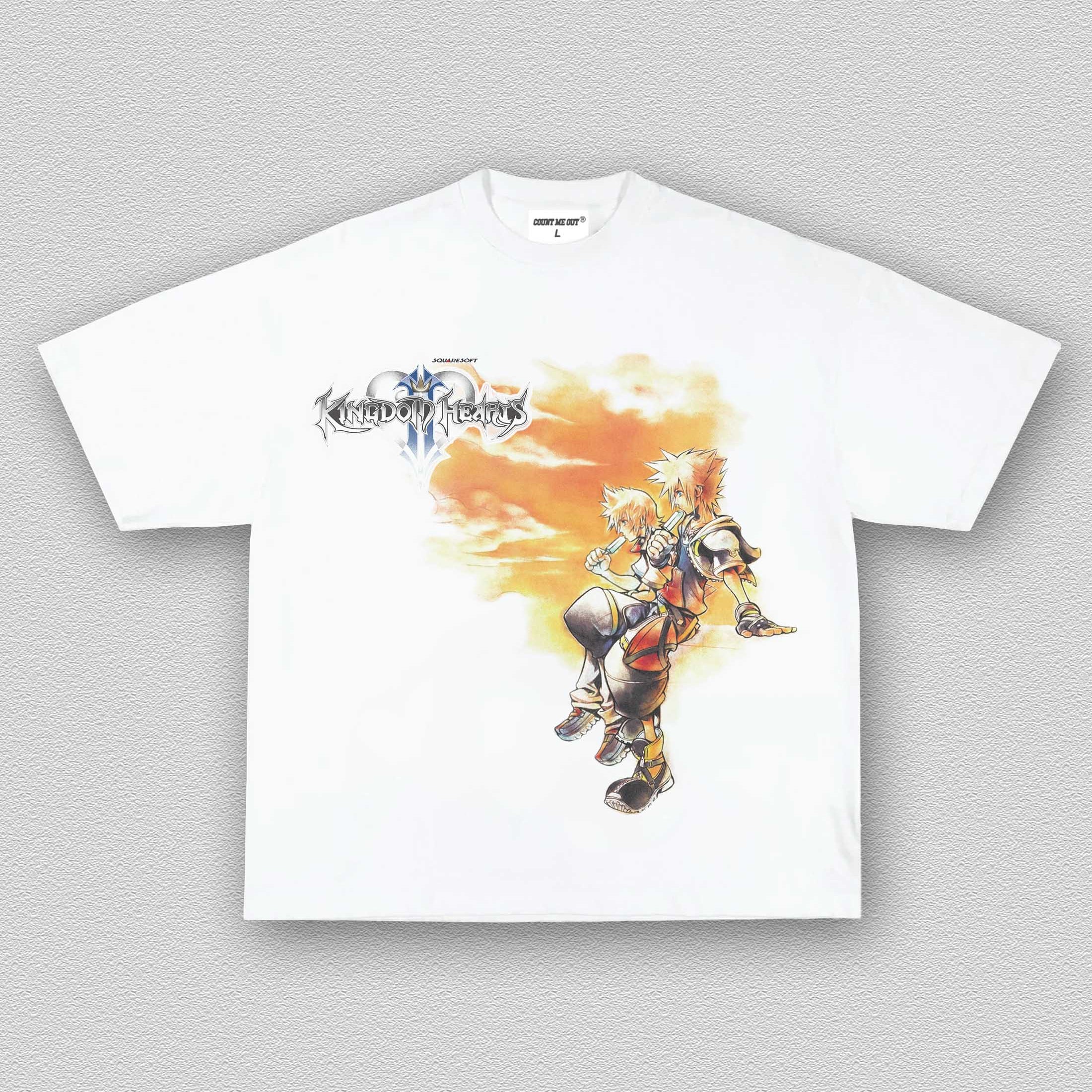 KINGDOM HEARTS II SORA AND ROXAS TEE 12.3