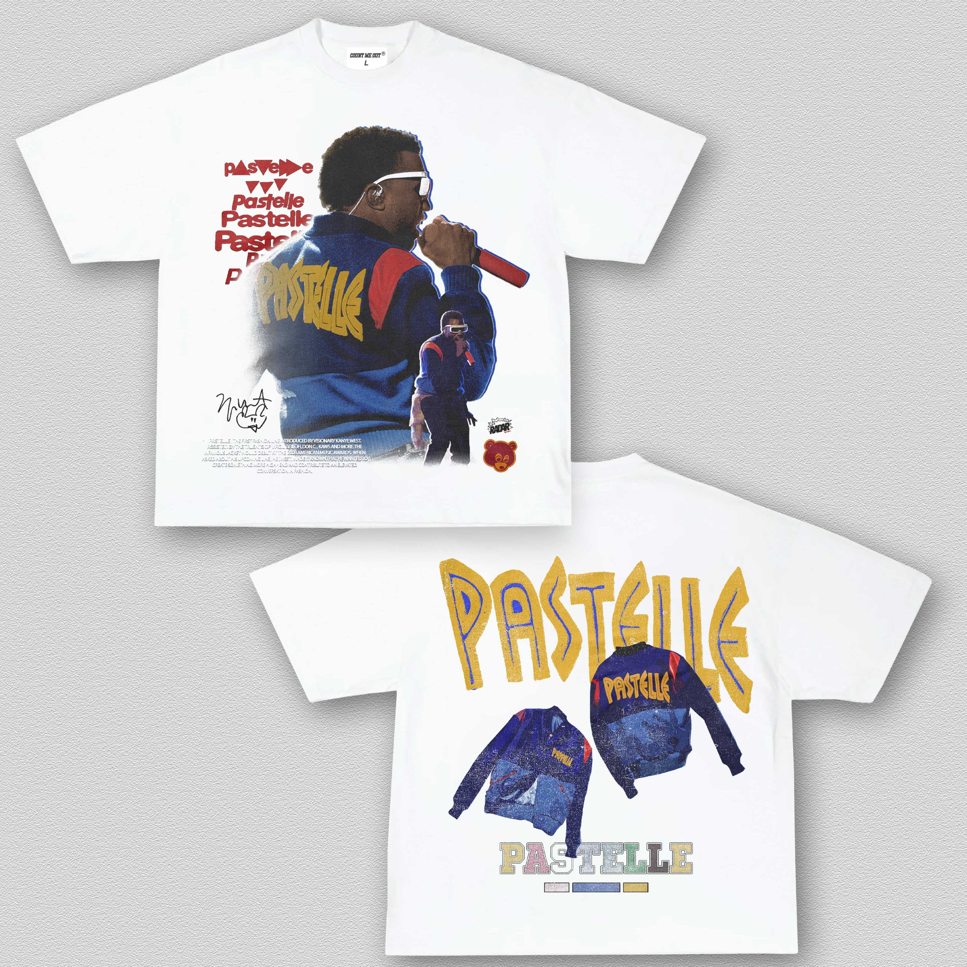 PASTELLE KANYE TEE 12.4