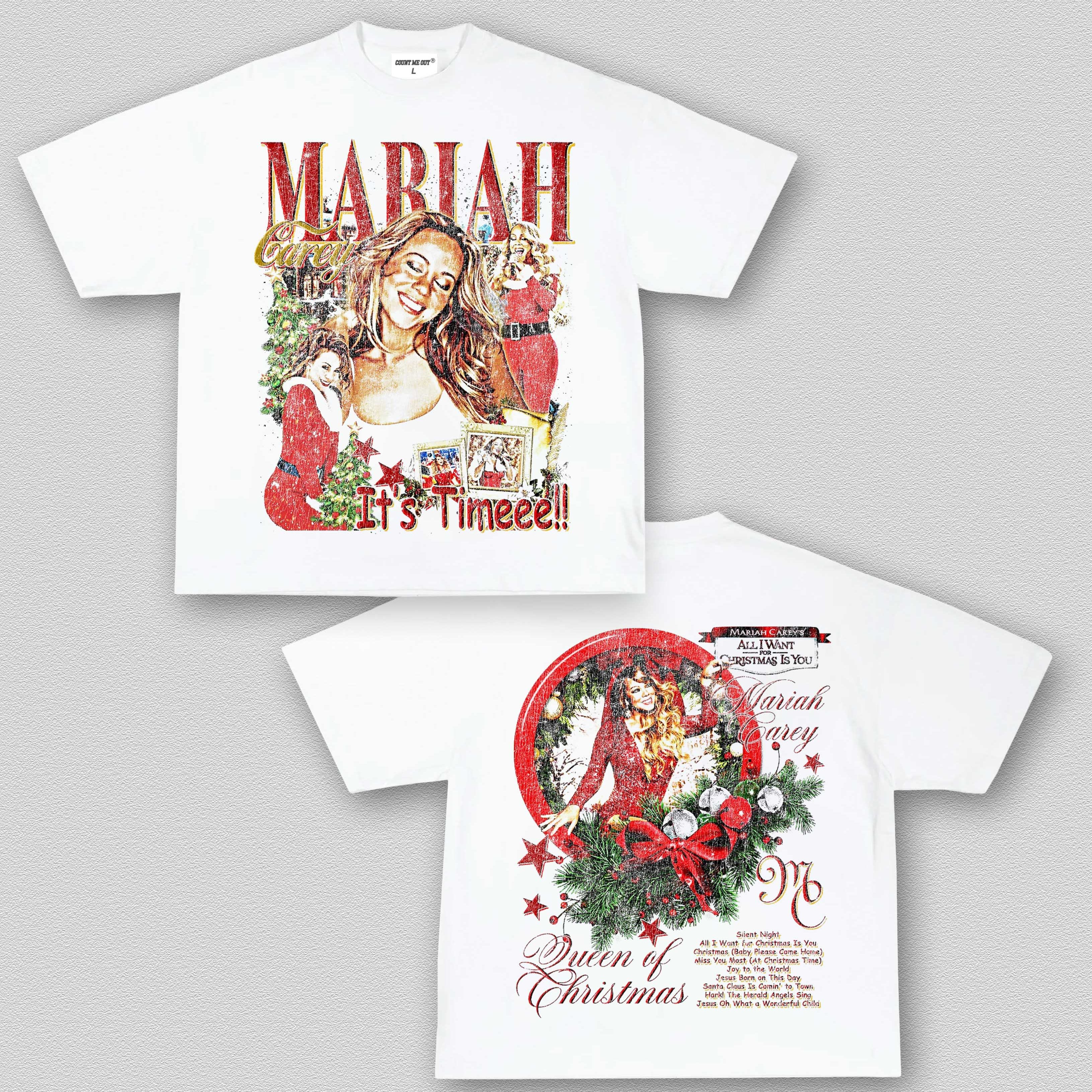 MARIAH CAREY - ALL I WANT FOR CHRISTMAS IS YOU TEE 12.12-5