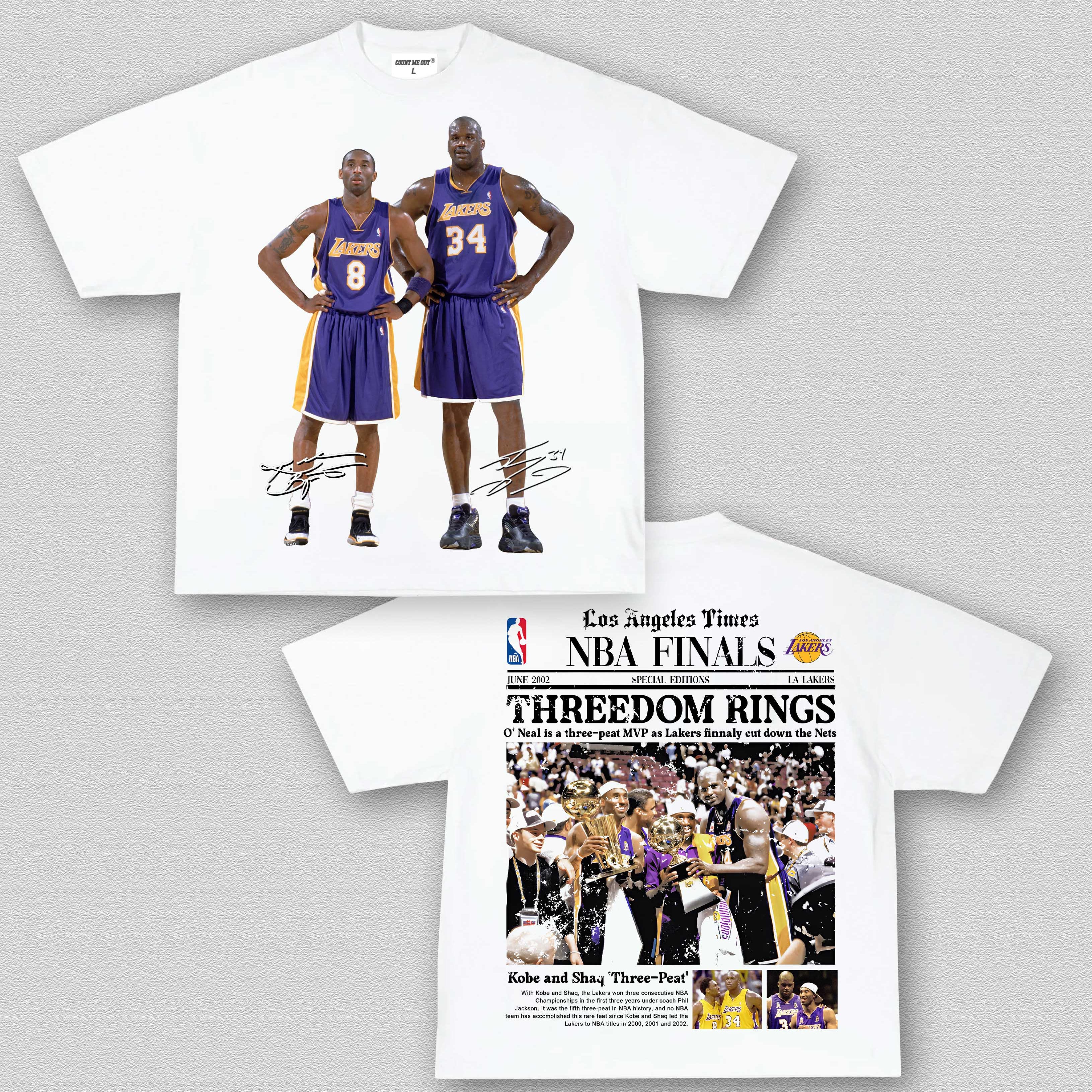 KOBE AND O'NEAL TEE