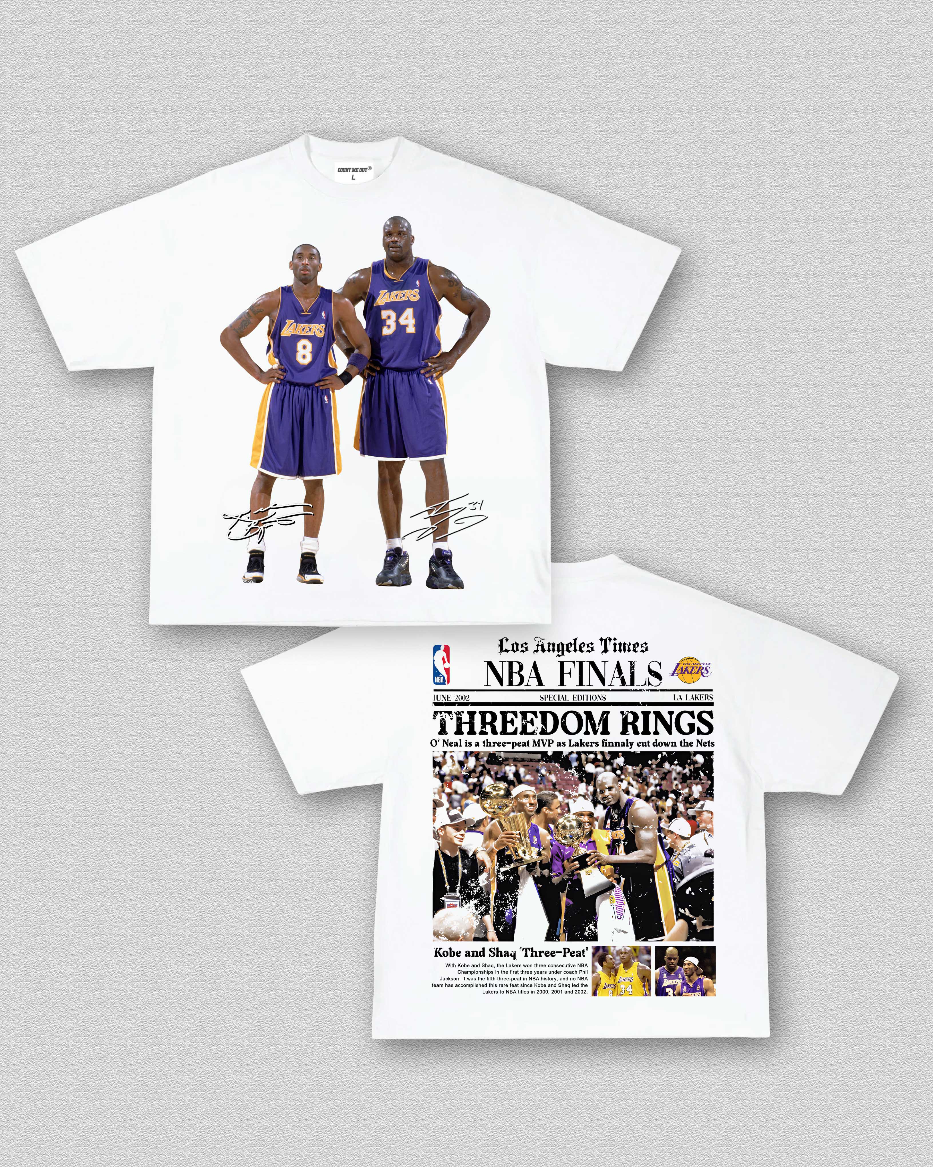 KOBE AND O'NEAL TEE