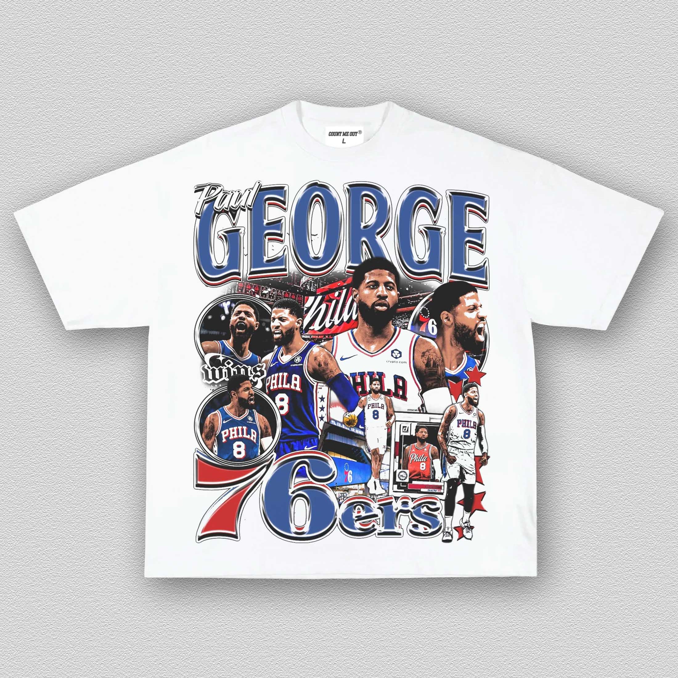 PAUL GEORGE-SIXERS TEE