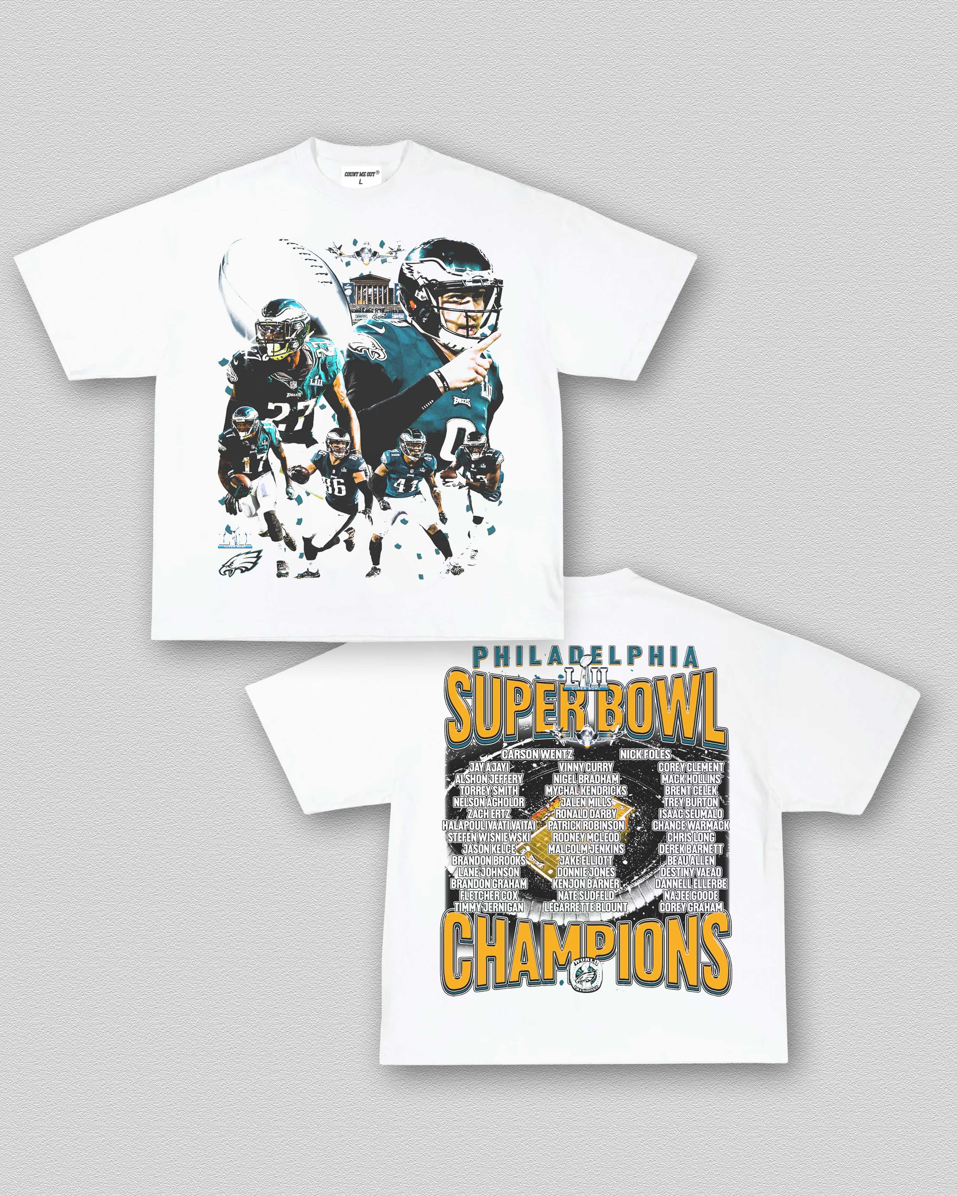 SUPER BOWL LII CHAMPS - EAGLES TEE