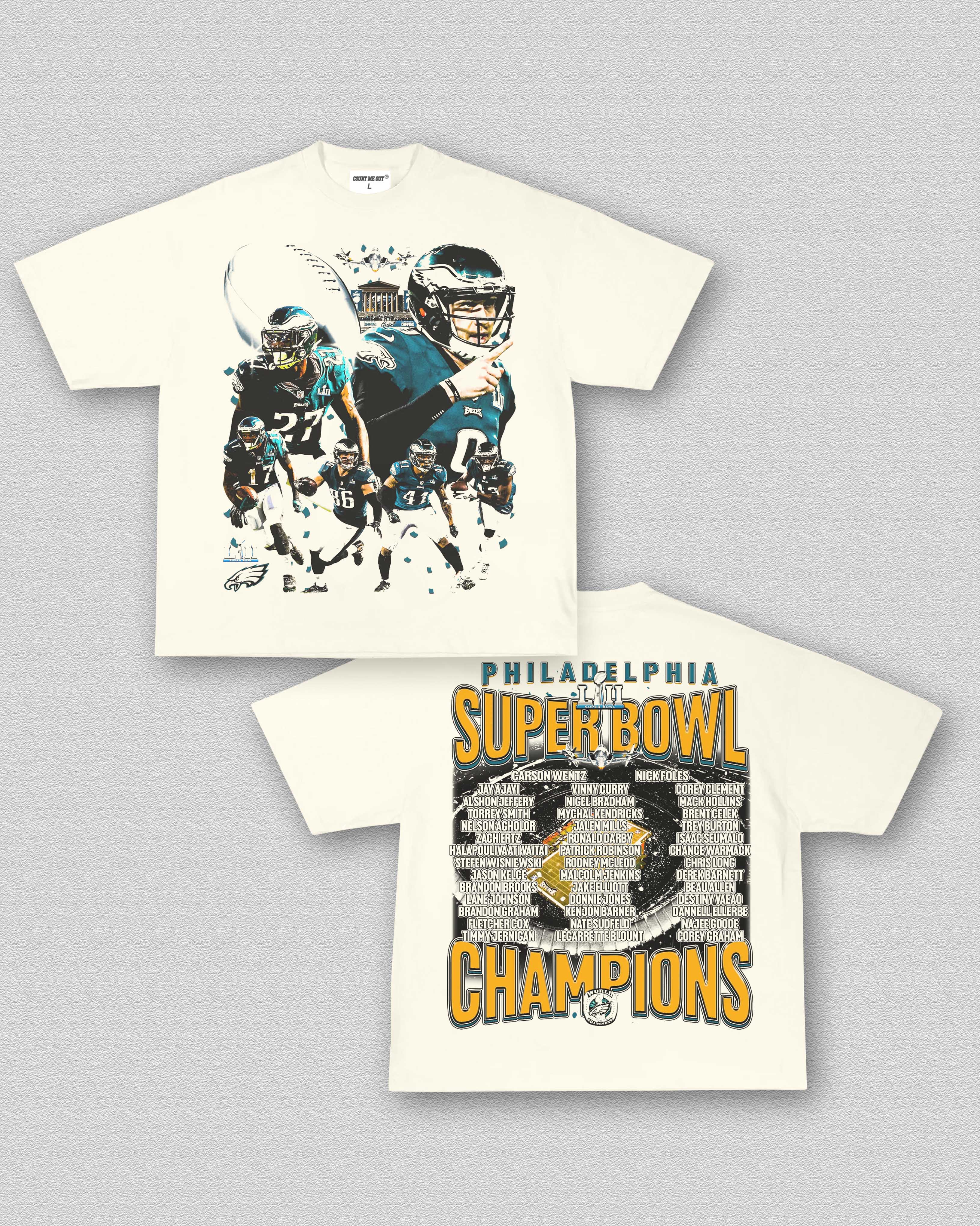 SUPER BOWL LII CHAMPS - EAGLES TEE