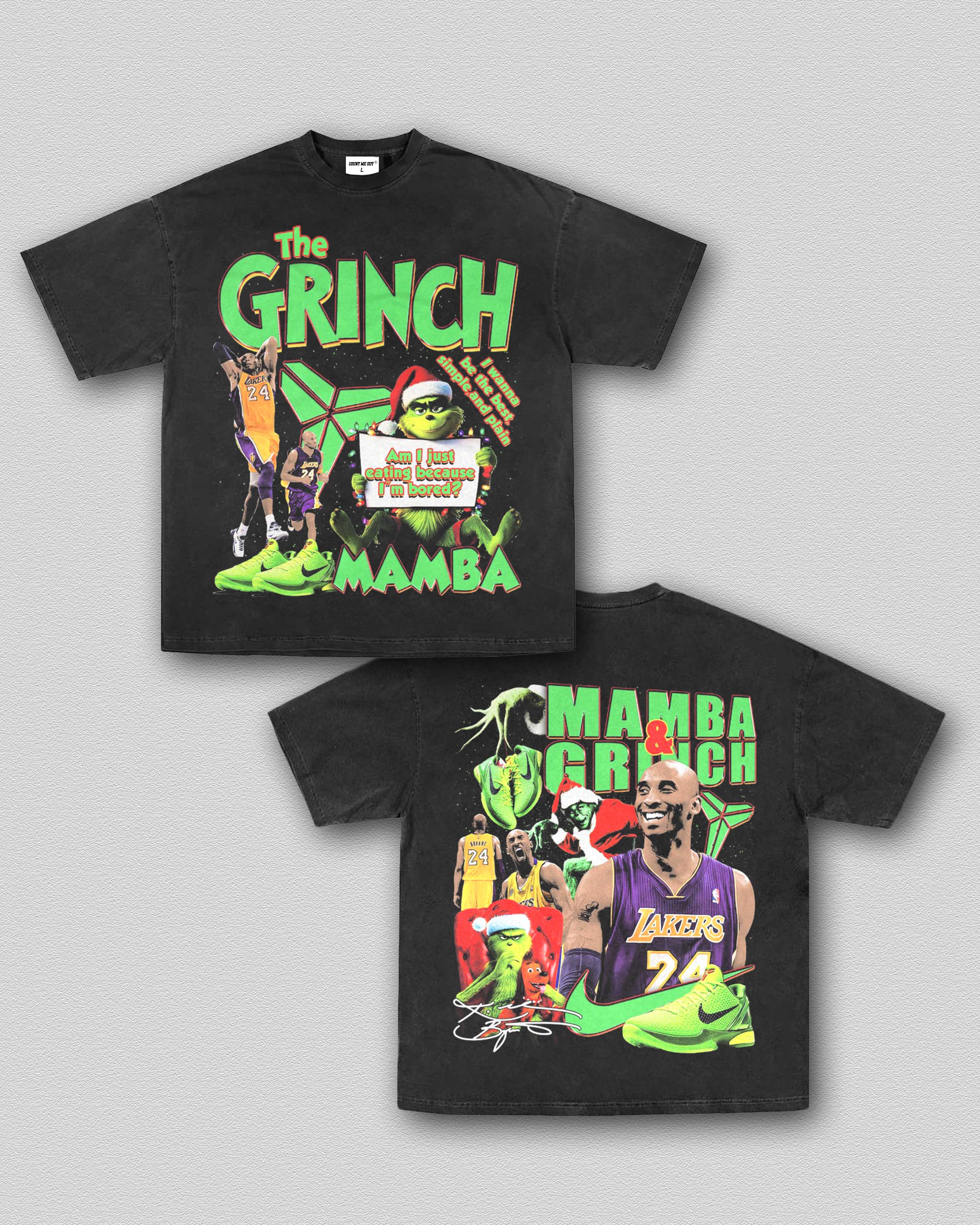 THE GRINCH & MAMBA TEE 12.12-2