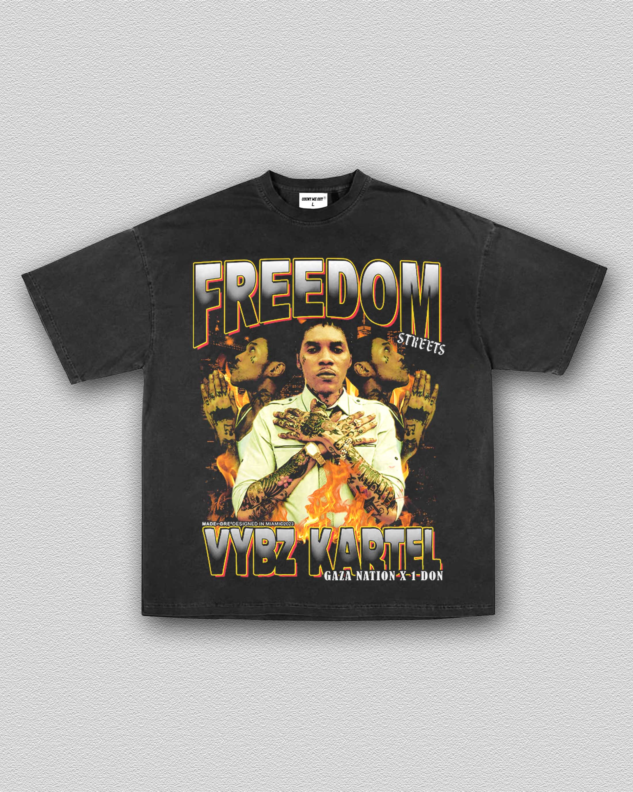 FREE VYBZ KARTEL TEE 10.15