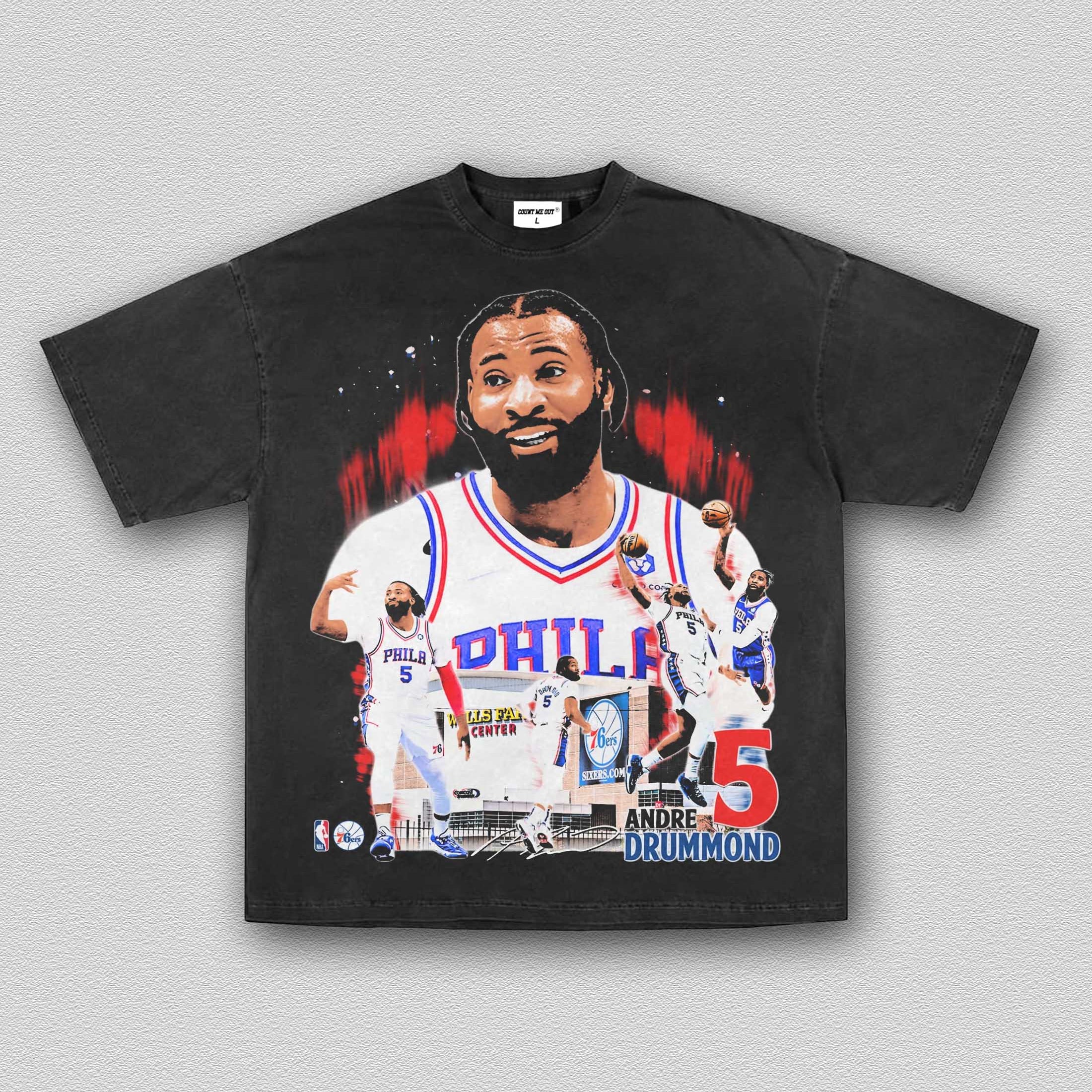 ANDER DRUMMOND-SIXERS TEE