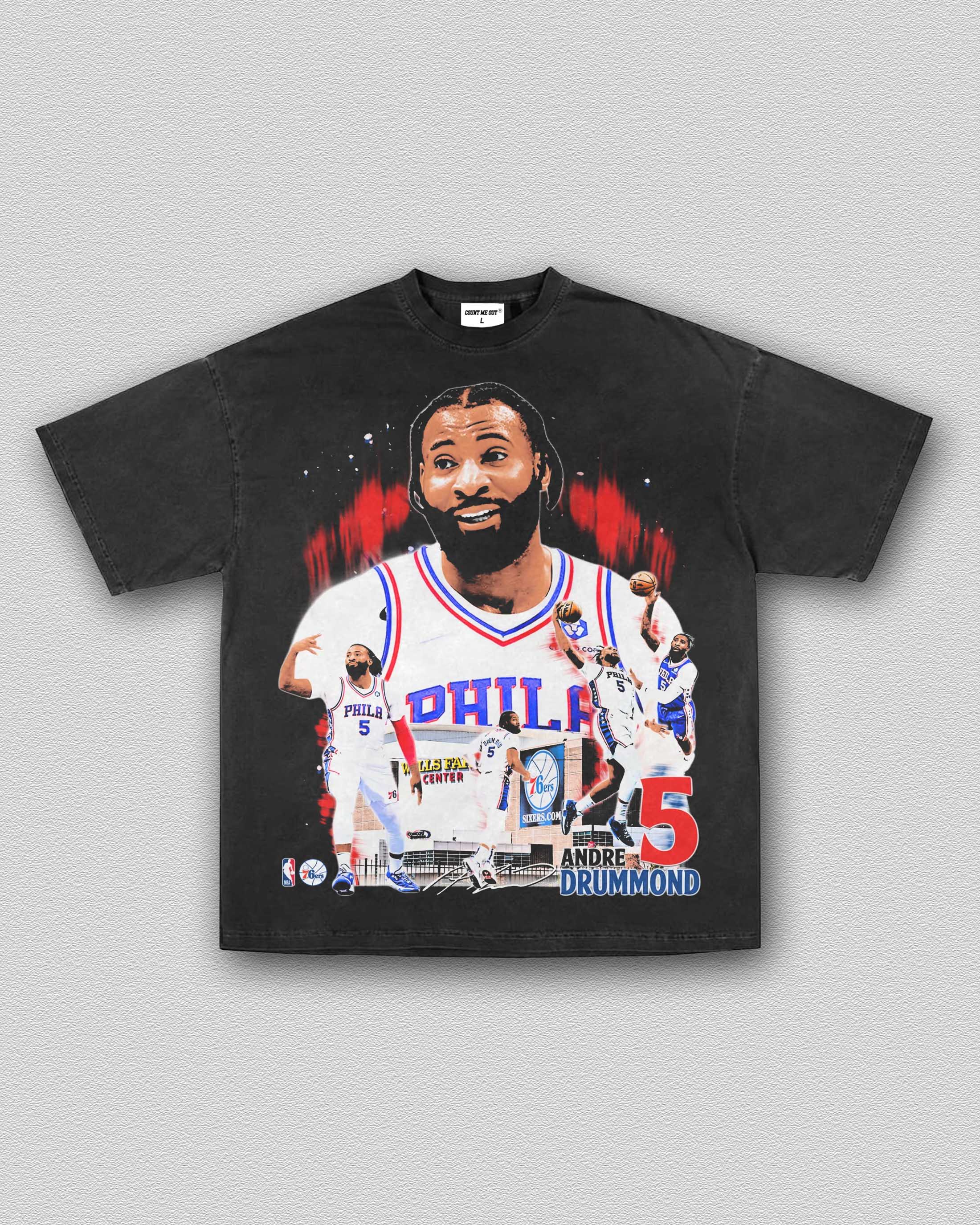 ANDER DRUMMOND-SIXERS TEE