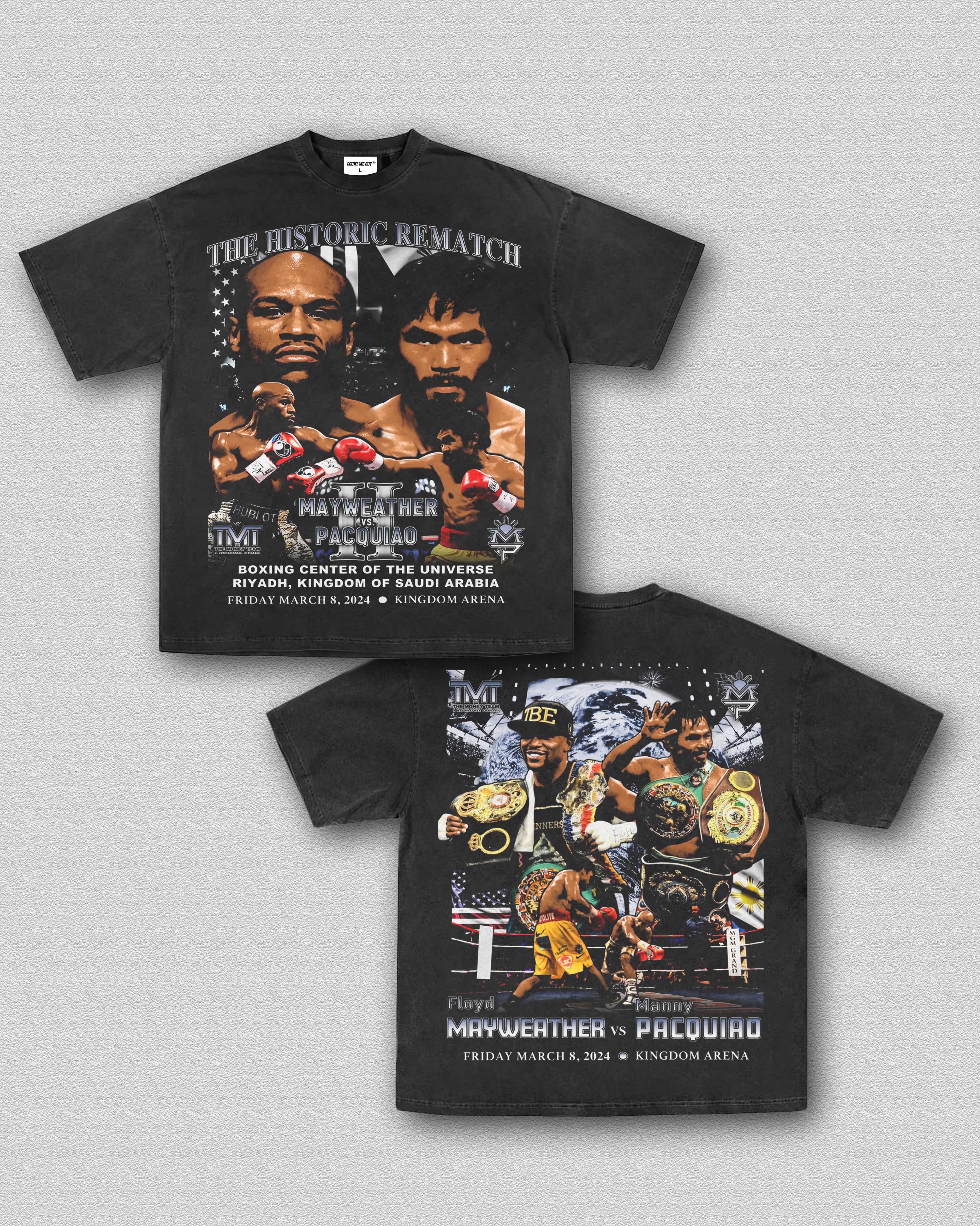 MAYWEATHER VS PACQUIAO 2 TEE