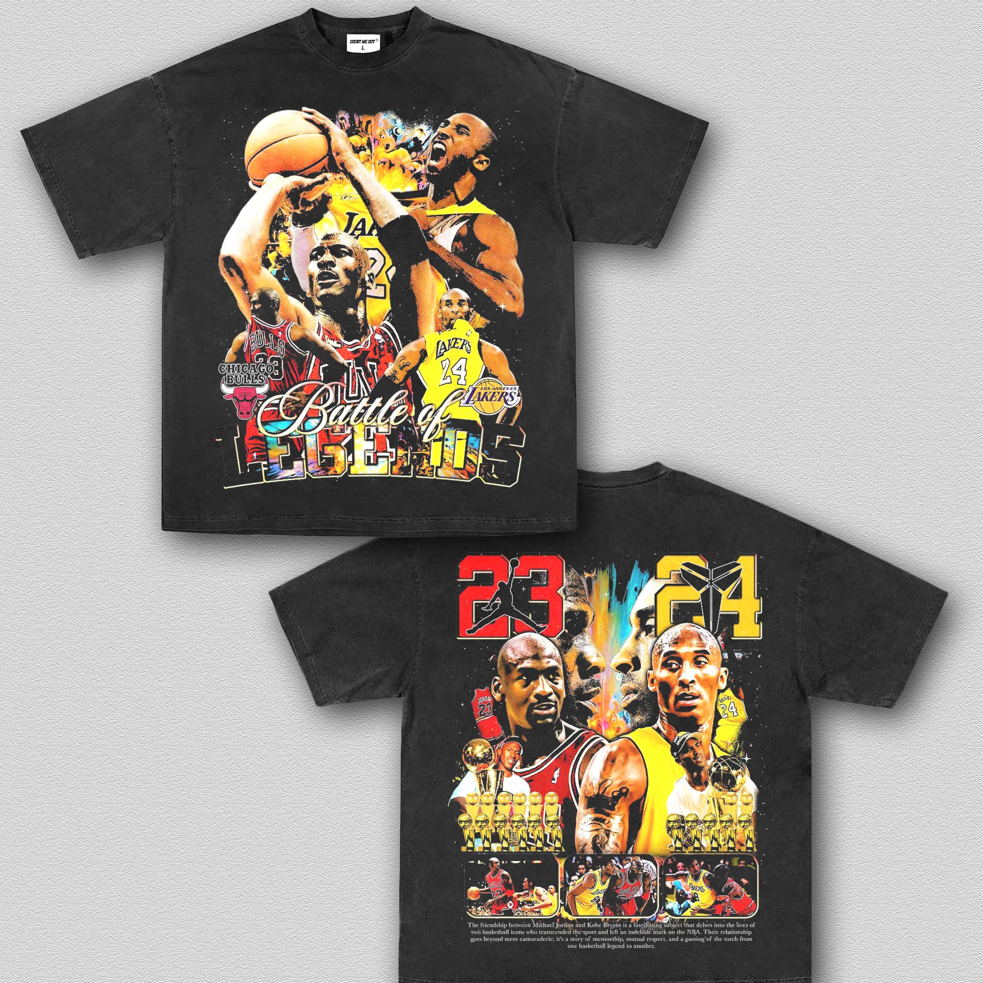 MICHAEL JORDAN&KOBE BRYANT TEE