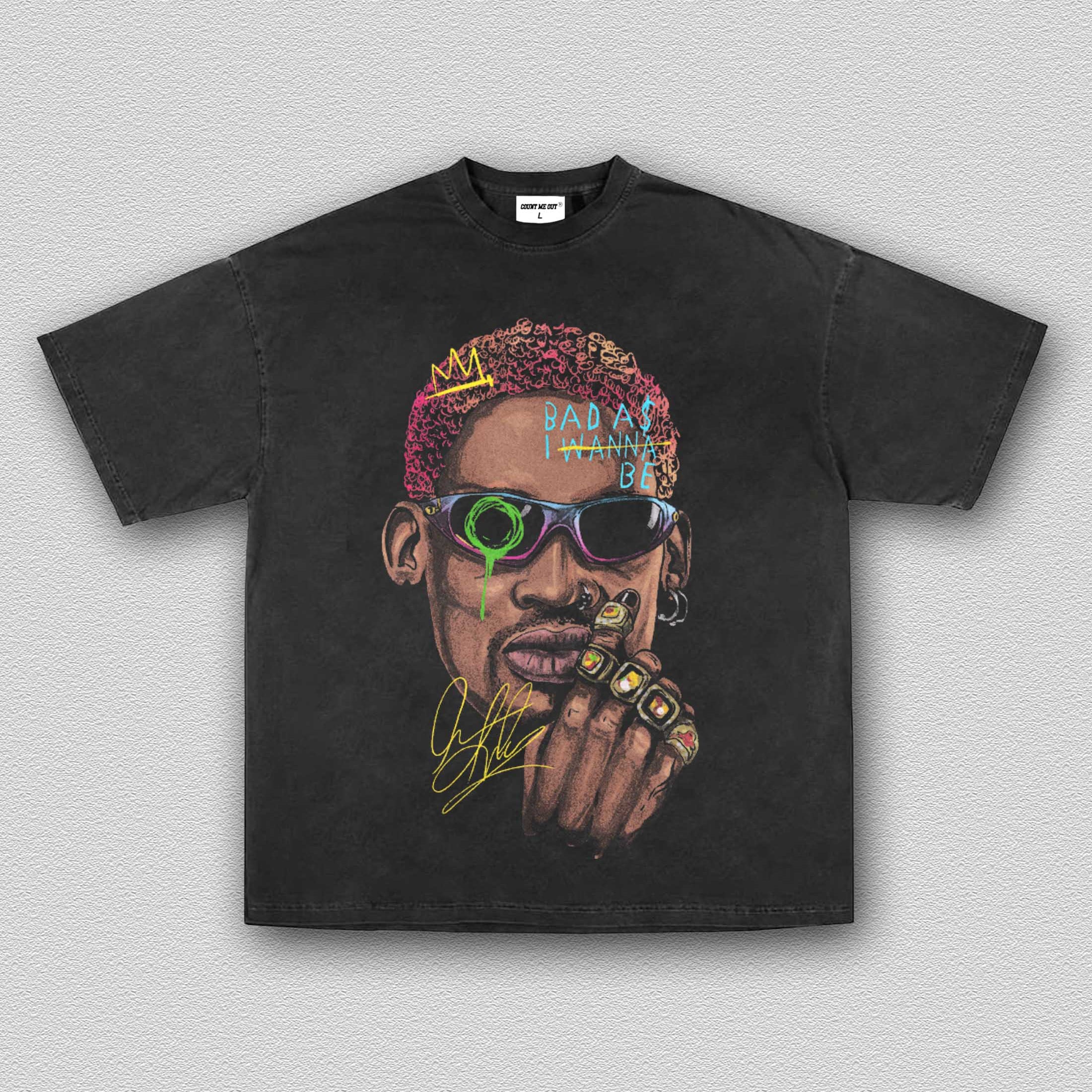 RODMAN BIG FACE ART TEE