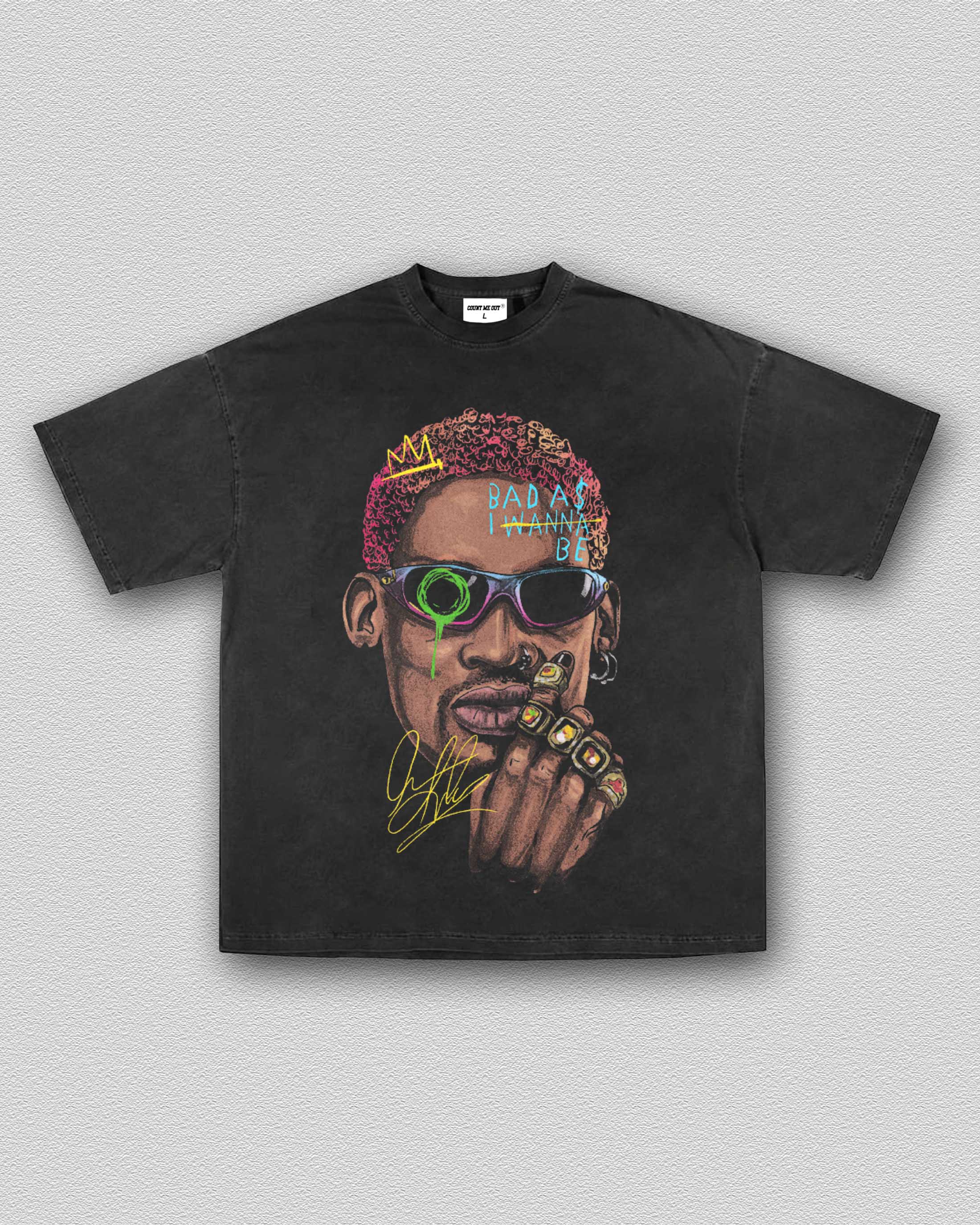 RODMAN BIG FACE ART TEE